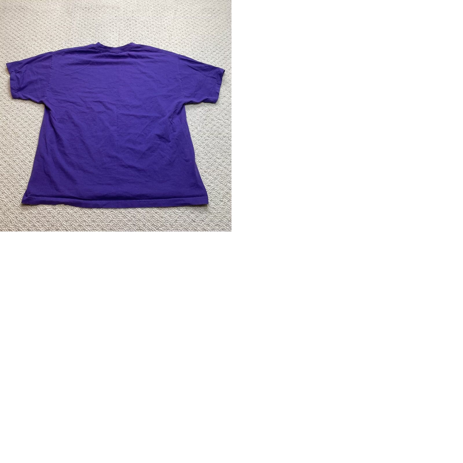 Vintage Alstyle Apparel & Activewear Shirt Mens 2XL Purple Las Vegas Nevada Logo Tee T-Shirt Crew Neck Short Sleeve Size US XXL / EU 58 / 5 - 9 Thumbnail