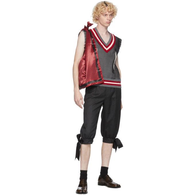 Maison Margiela o1y1124 Sleeveless Overlay Vest In Multicolor Size US XS / EU 42 / 0 - 4 Thumbnail