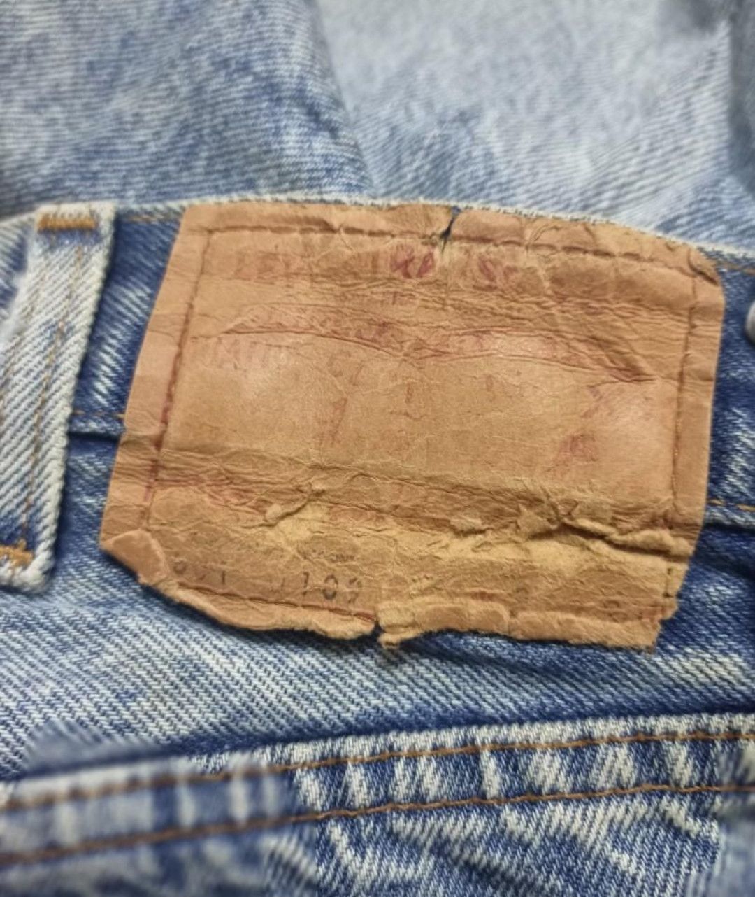 Levi's Vintage 80s levis 501 acid wash Size US 39 - 6 Thumbnail