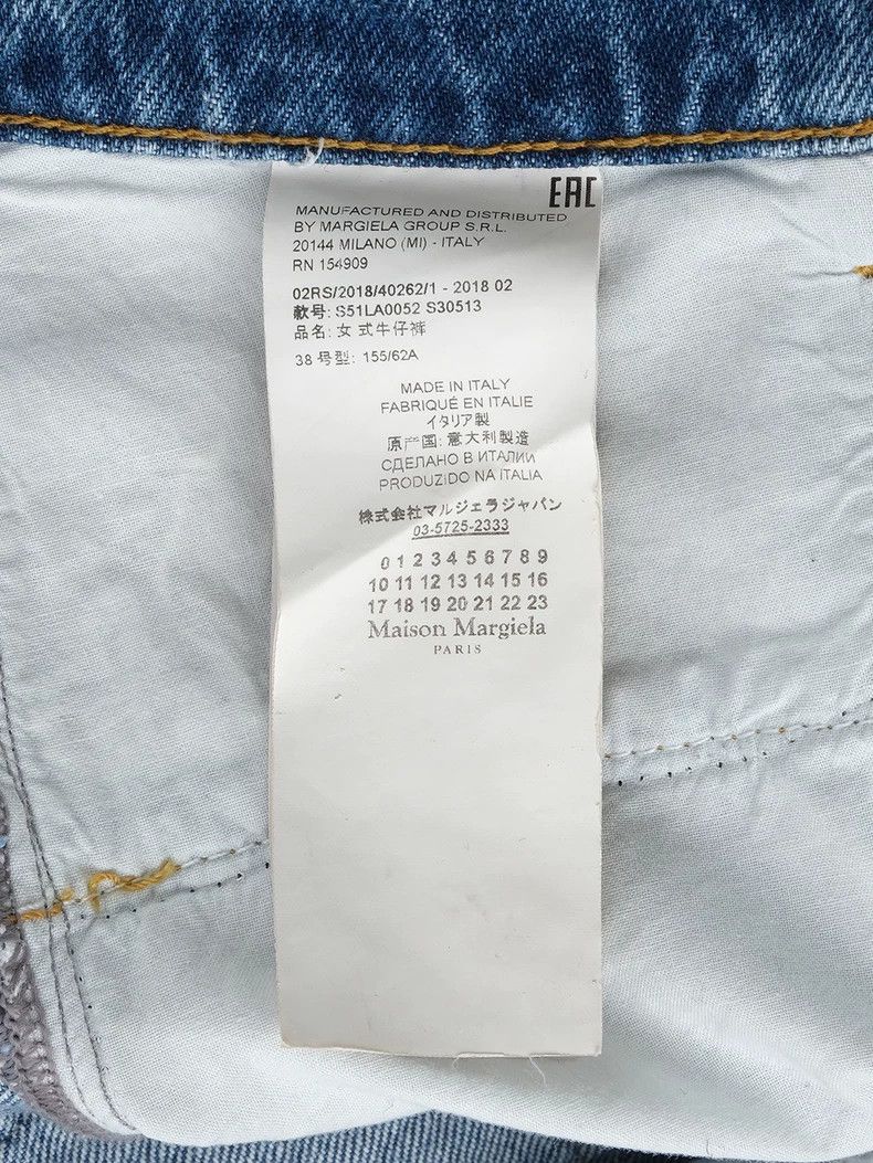 Maison Margiela Maison Margiela SS18 washed straight jeans Size 25" / US 0 / IT 36 - 6 Thumbnail