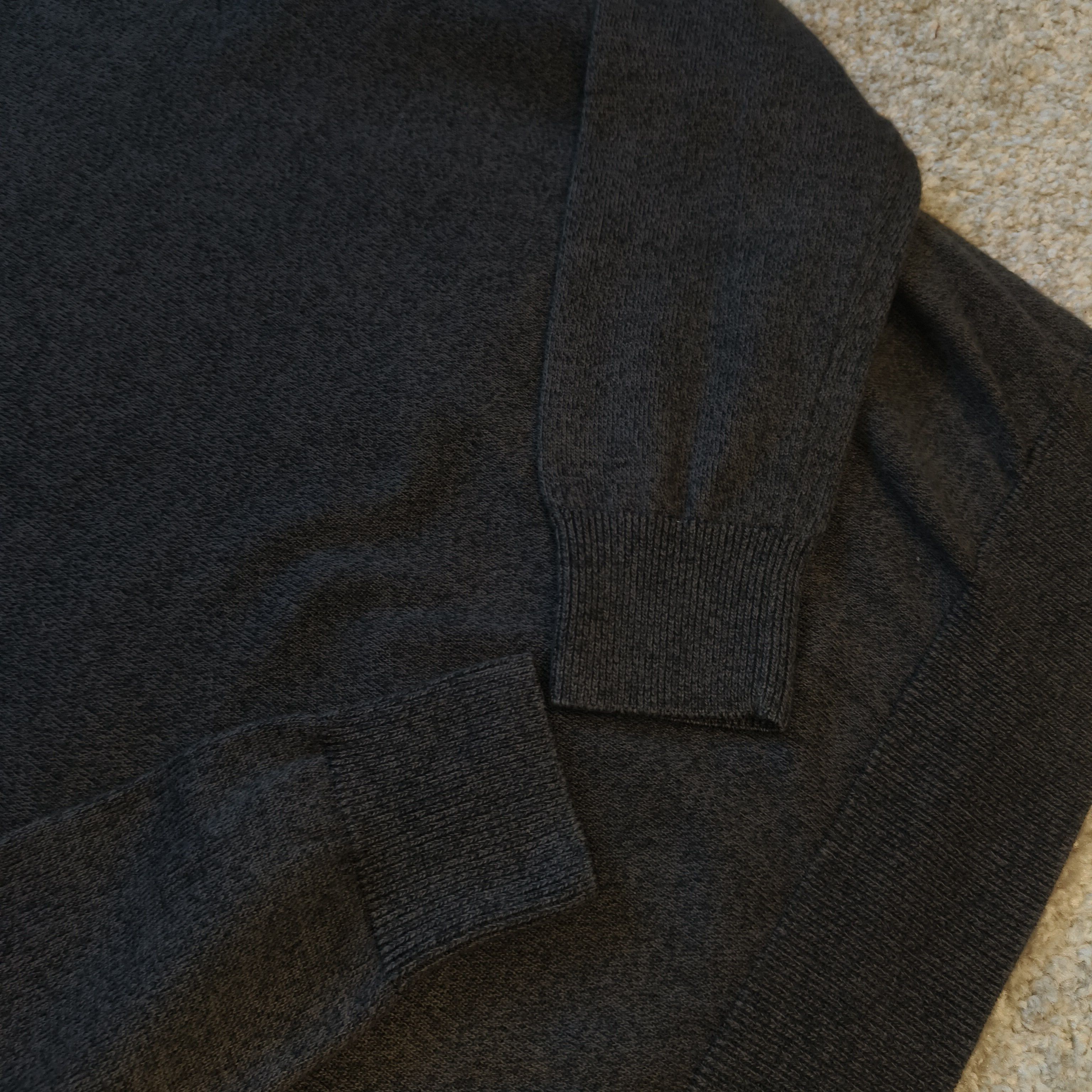 Fred Perry Fred Perry Merino Wool Shawl Neck Sweater Graphite Marl Size US S / EU 44-46 / 1 - 4 Thumbnail