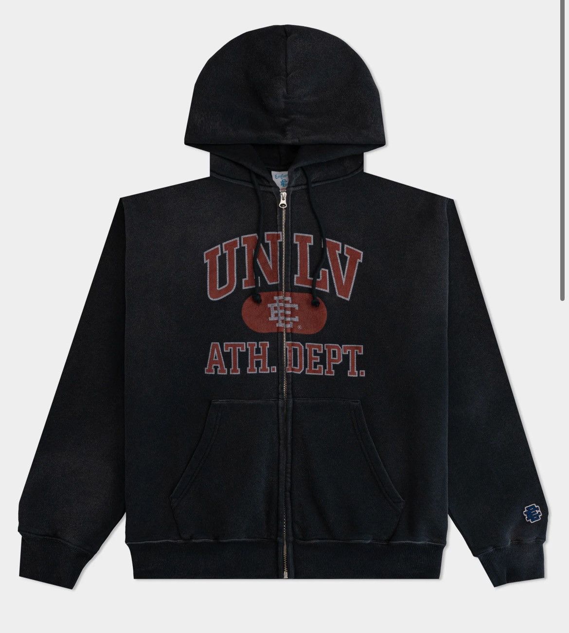 Eric Emanuel Eric Emanuel UNLV NCAA washed black hoodie XL Size US XL / EU 56 / 4 - 1 Thumbnail