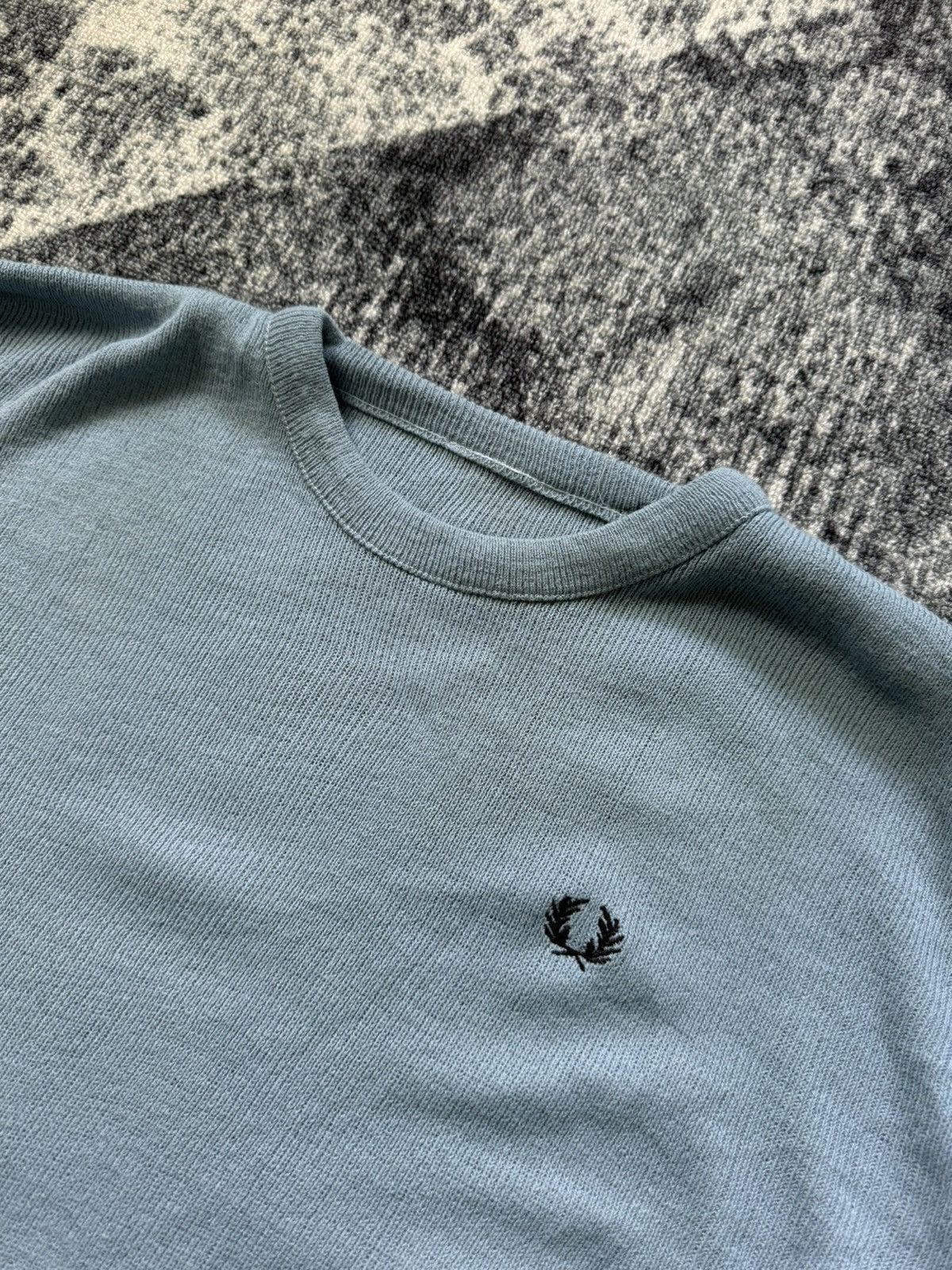 Fred Perry × Vintage Vintage Fred Perry Sweater Acrylic BOOTLEG Y2K STYLE 90s Size US XXL / EU 58 / 5 - 3 Thumbnail