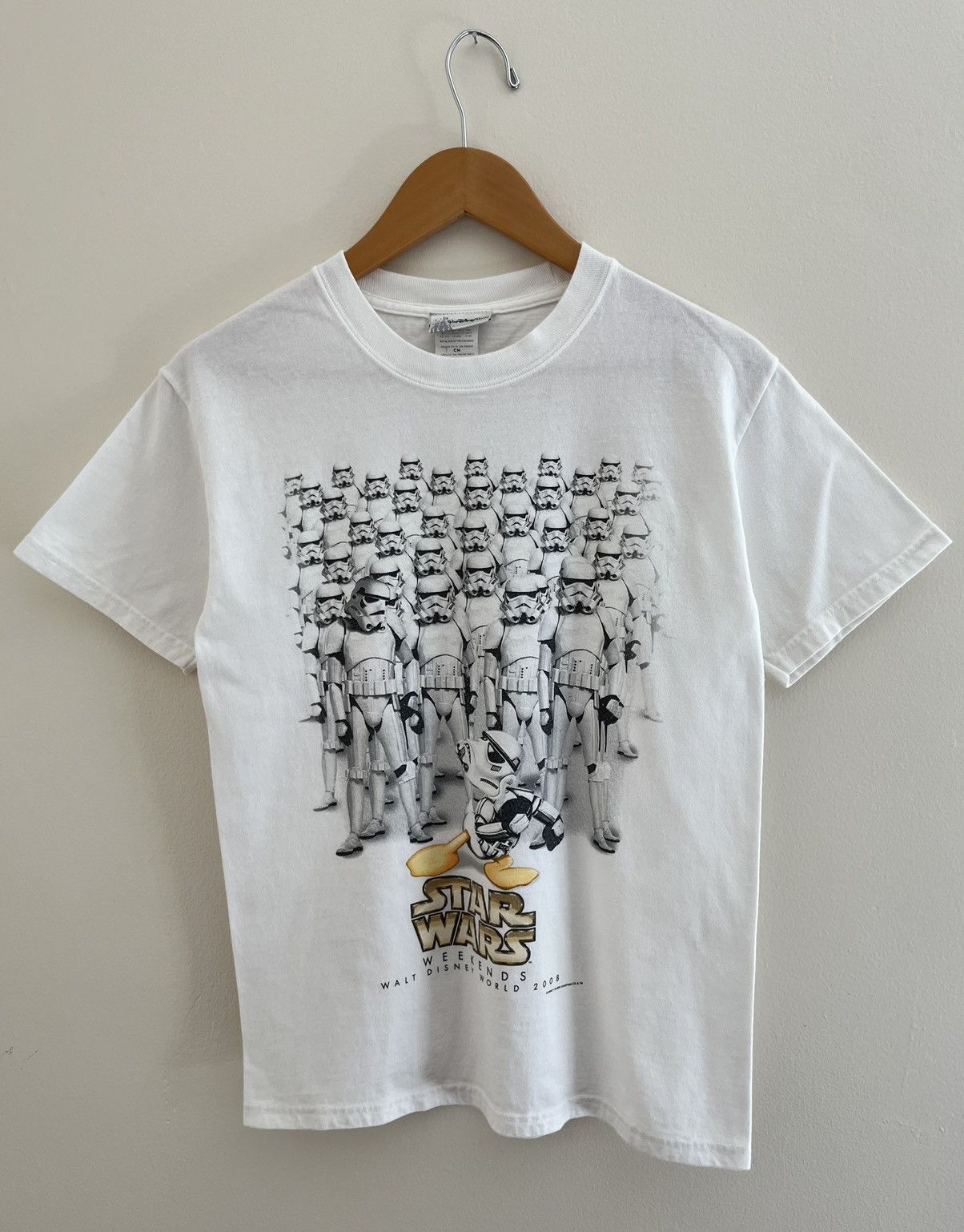 Disney × Star Wars × Vintage © 2008 Disney X Star Wars Weekends T