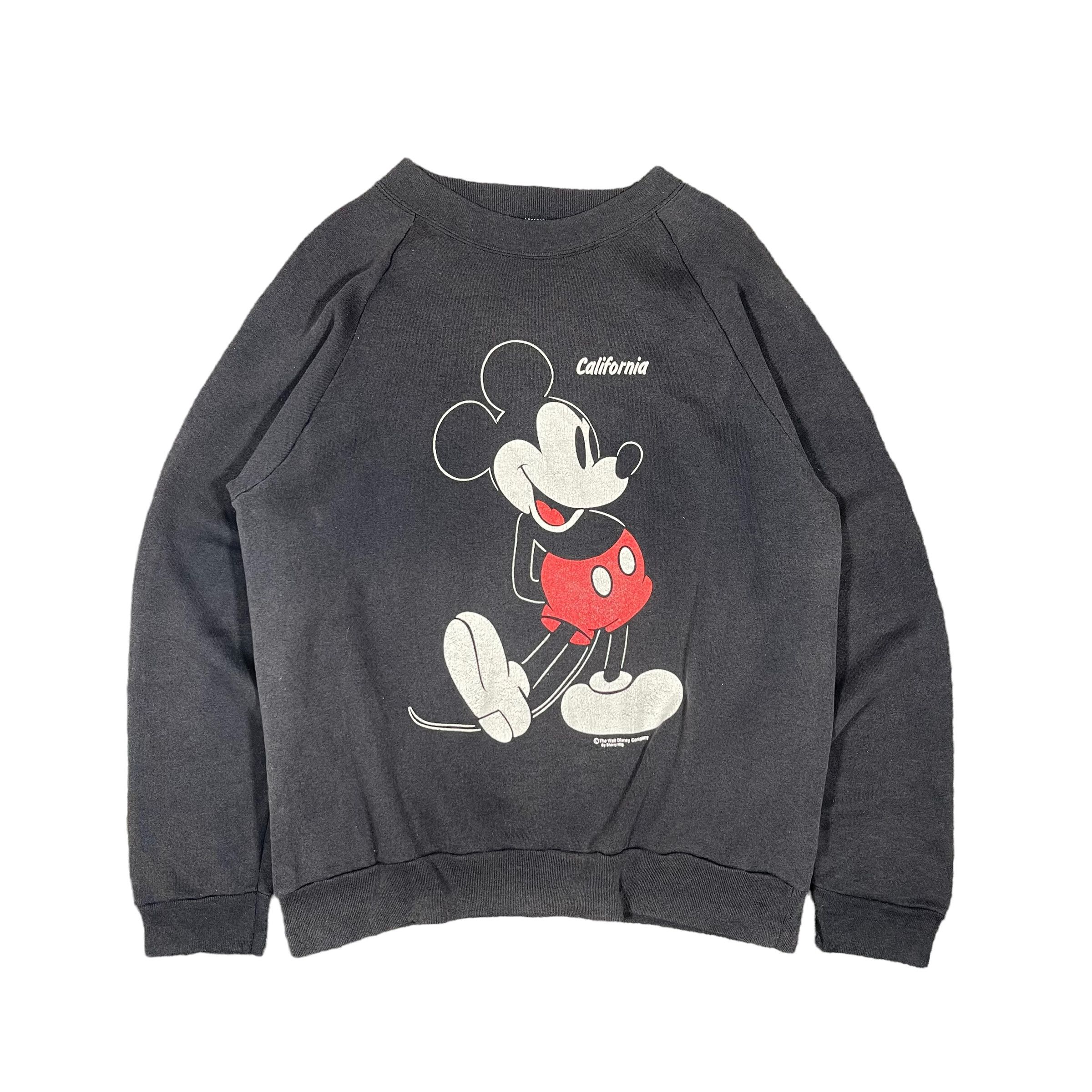 Mickey Mouse × Vintage Vintage 1980 Oneita Mickey Mouse Sun Faded Crewneck Size US L / EU 52-54 / 3 - 1 Thumbnail