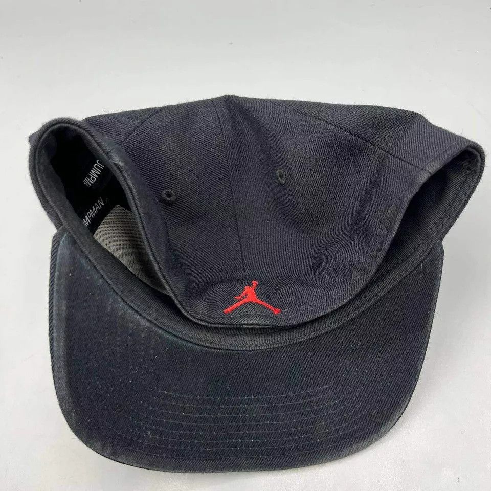 Jordan Brand Air Jordan Hat Men 7 3/8 Embroidered Red Logo Jumpman Fitted Size ONE SIZE - 5 Thumbnail