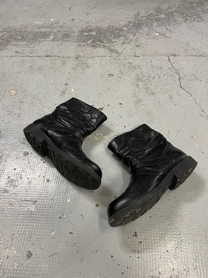 Dirk Bikkembergs Dirk Bikkembergs Double Buckle Black Ankle Boots Size US 7 / EU 40 - 3 Thumbnail
