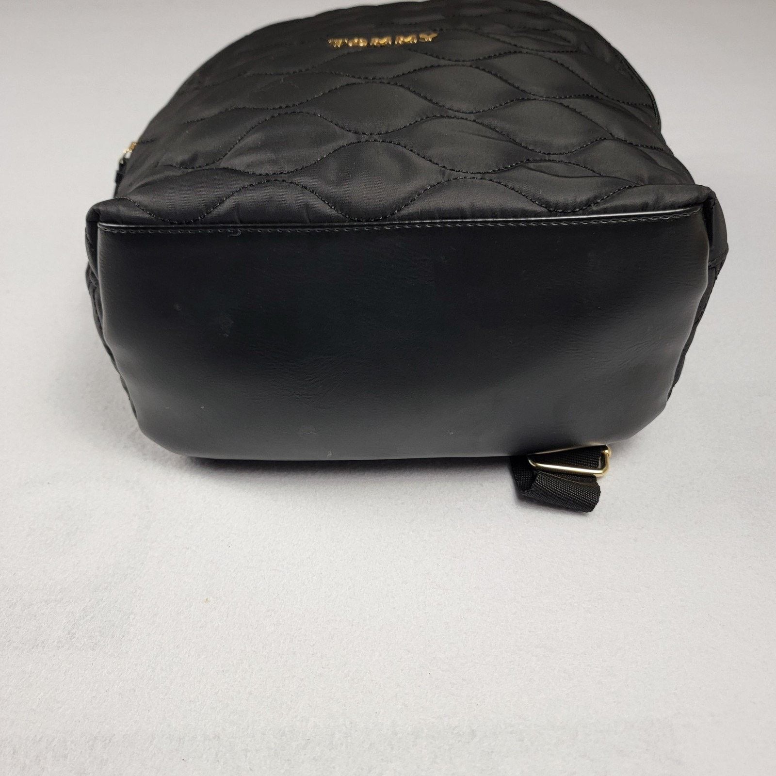 Tommy Hilfiger Tommy Hilfiger Backpack Womens Black Quilted Mini Bag Nylon Size ONE SIZE - 10 Thumbnail