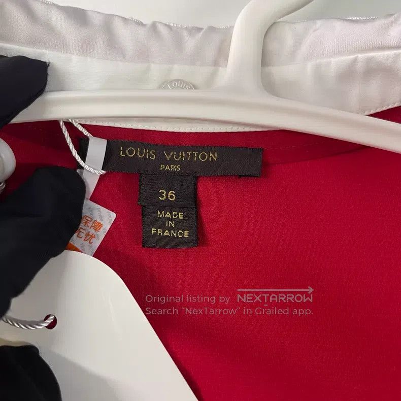 Louis Vuitton Louis Vuitton Red doll collar vest Size XS / US 0-2 / IT 36-38 - 4 Thumbnail