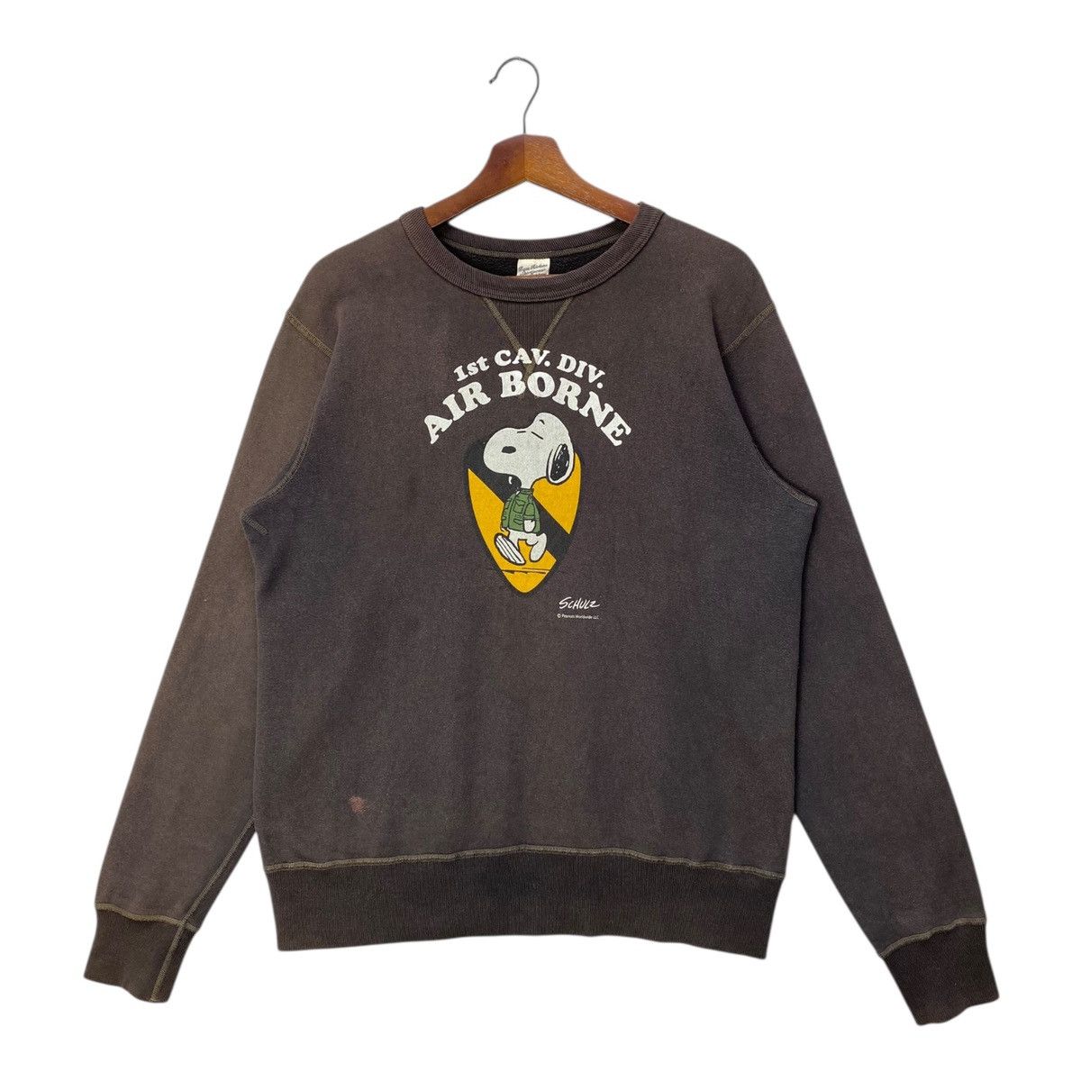 Buzz Rickson's Rare Snoopy X Buzz Rickson Military Air Borne Sweatshirts Size US L / EU 52-54 / 3 - 1 Thumbnail