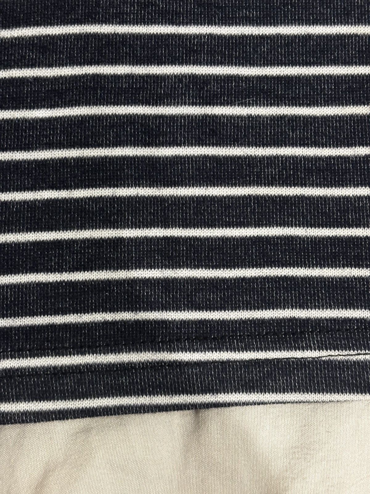 Other Navy & white striped Top.wt1011 Size XXL / US 16-18 / IT 52-54 - 5 Thumbnail