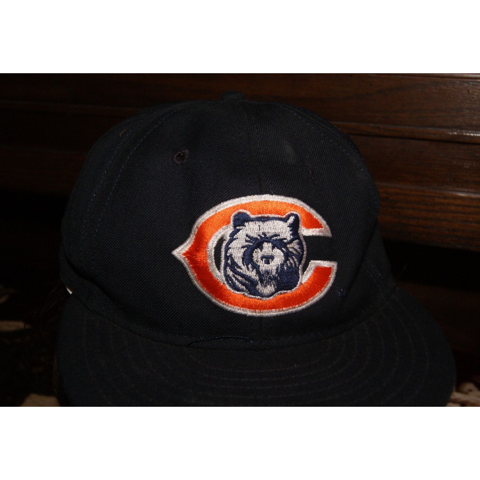 American Needle VTG Chicago Bears American Needle Fitted 71/2 Hat Cap USA Size ONE SIZE - 4 Thumbnail