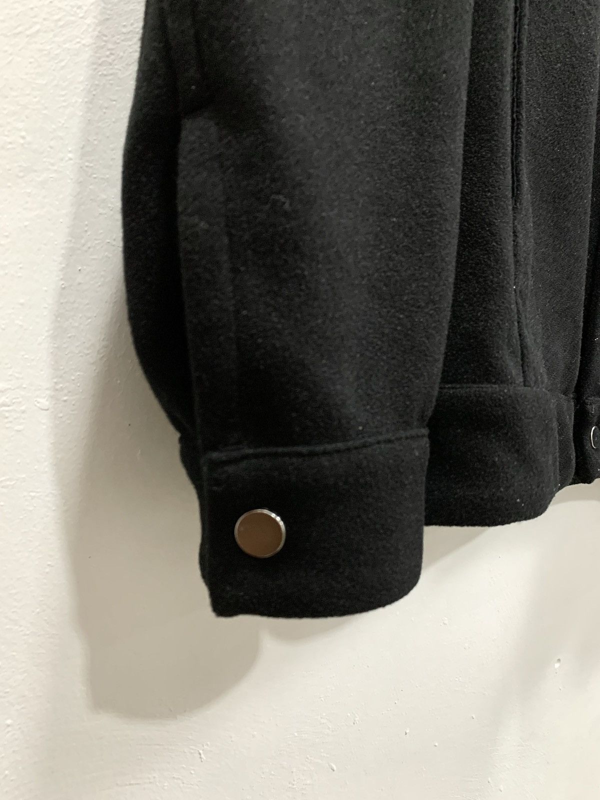Japanese Brand UNITED TOKYO MELTON JERSEY ZIP BLOUSON JACKET Size US M / EU 48-50 / 2 - 5 Thumbnail