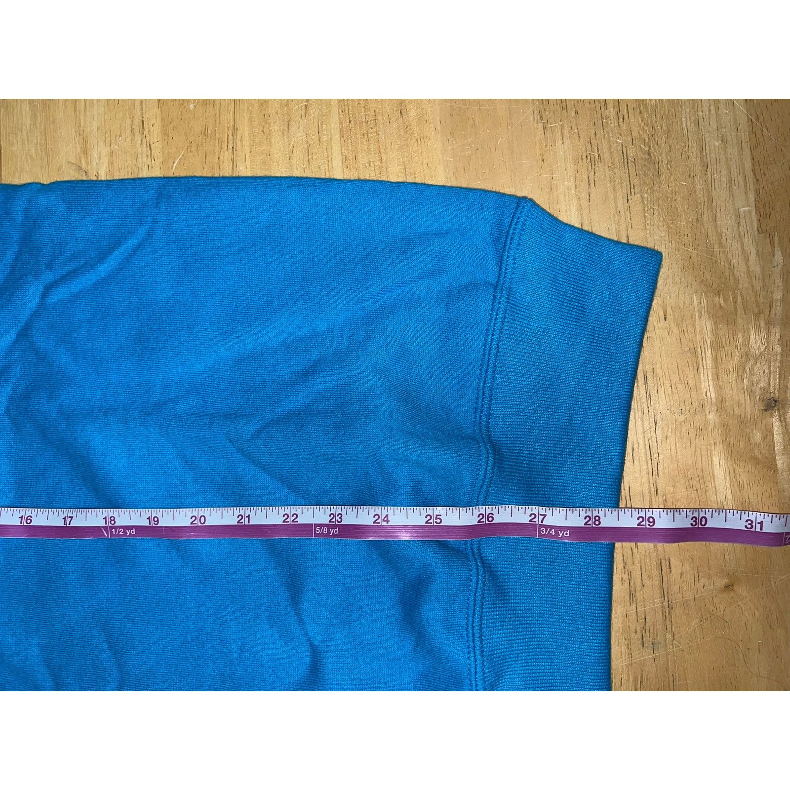 Vintage Vintage Blue Blank Sweatshirt Crewnwck NWT 50/50 VTG Large Size US L / EU 52-54 / 3 - 9 Thumbnail