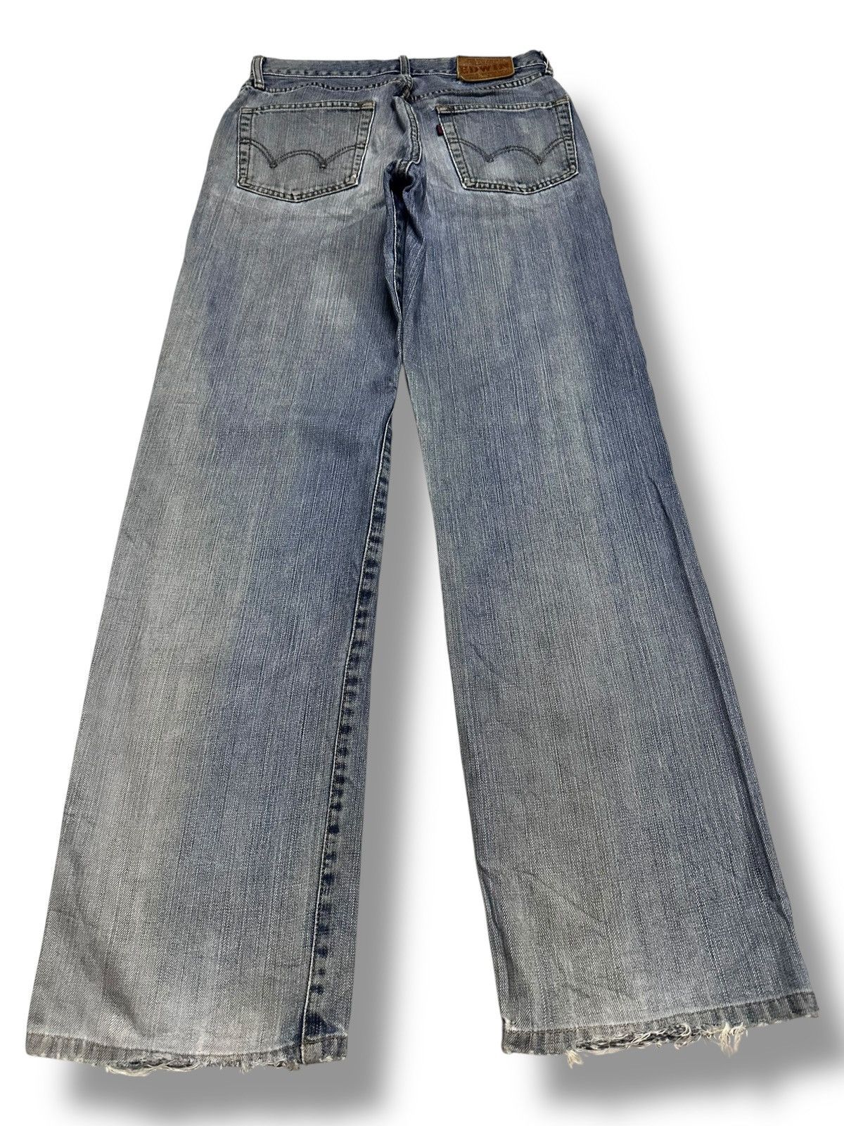 Edwin Vintage Edwin 503 Jean With Baggy Loose Style and Faded Wash Size US 30 / EU 46 - 2 Thumbnail