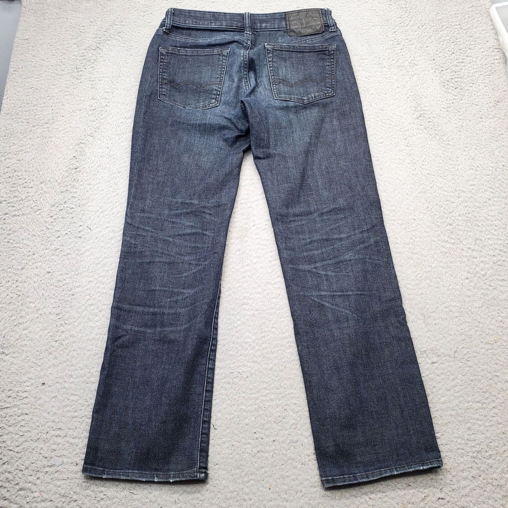 American Eagle Outfitters American Eagle Outfitters Jeans Mens 28/30 Blue Denim Straight Leg 5-Pocket Regular Waist 14.5" Inseam 28.75" CW Size US 28 / EU 44 - 2 Thumbnail