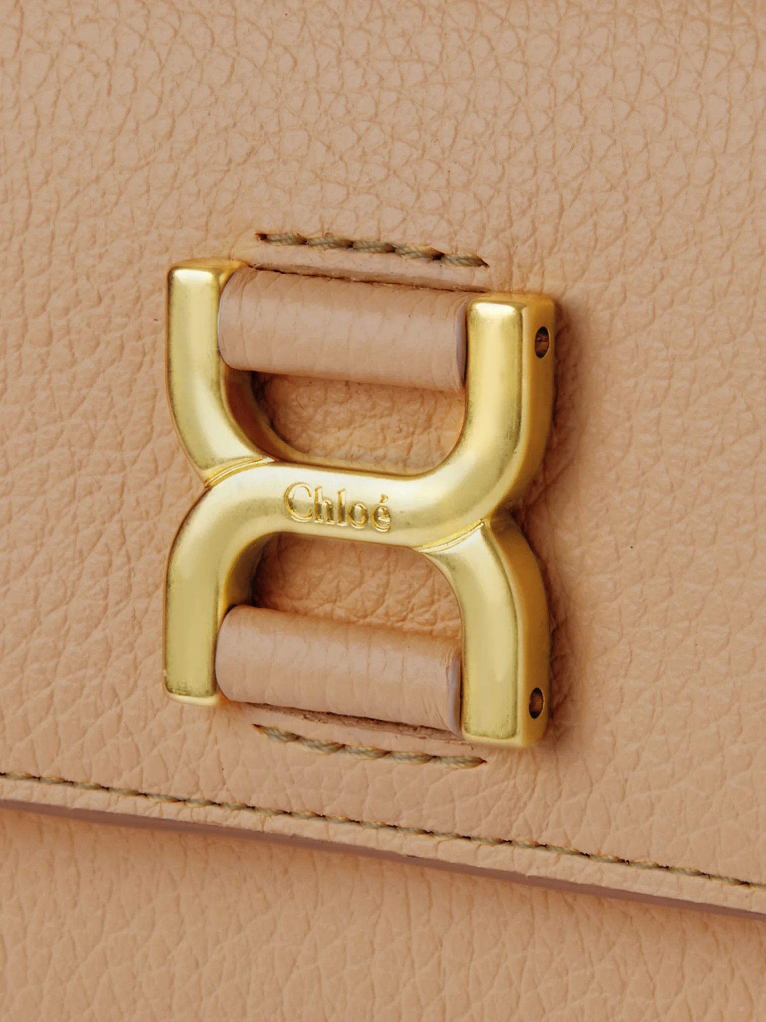 Balenciaga oc11z0625 Size: OS / Small Marcie Tri-Fold Wallet in Beige Size ONE SIZE - 5 Thumbnail