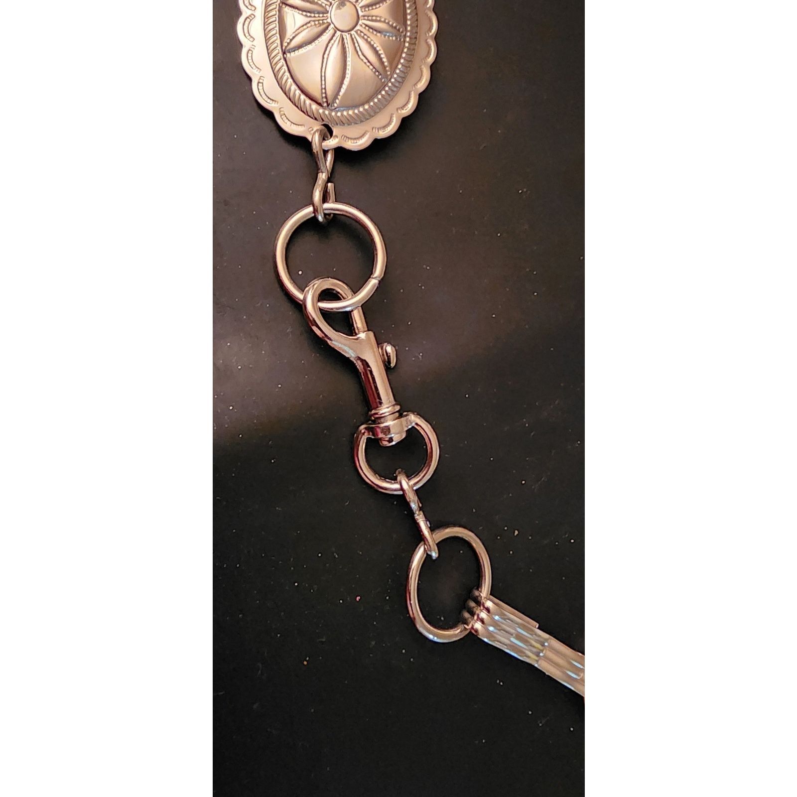 Other Silver tone Concho Belt By Cmf Size ONE SIZE - 3 Thumbnail
