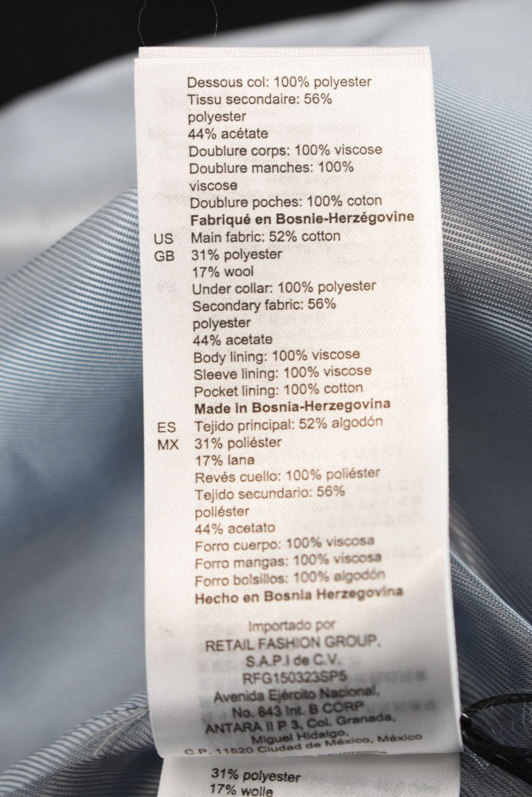 Sandro SANDRO Gulian Coat Women EU 38 Wool Blend Double Breasted Size M / US 6-8 / IT 42-44 - 8 Thumbnail