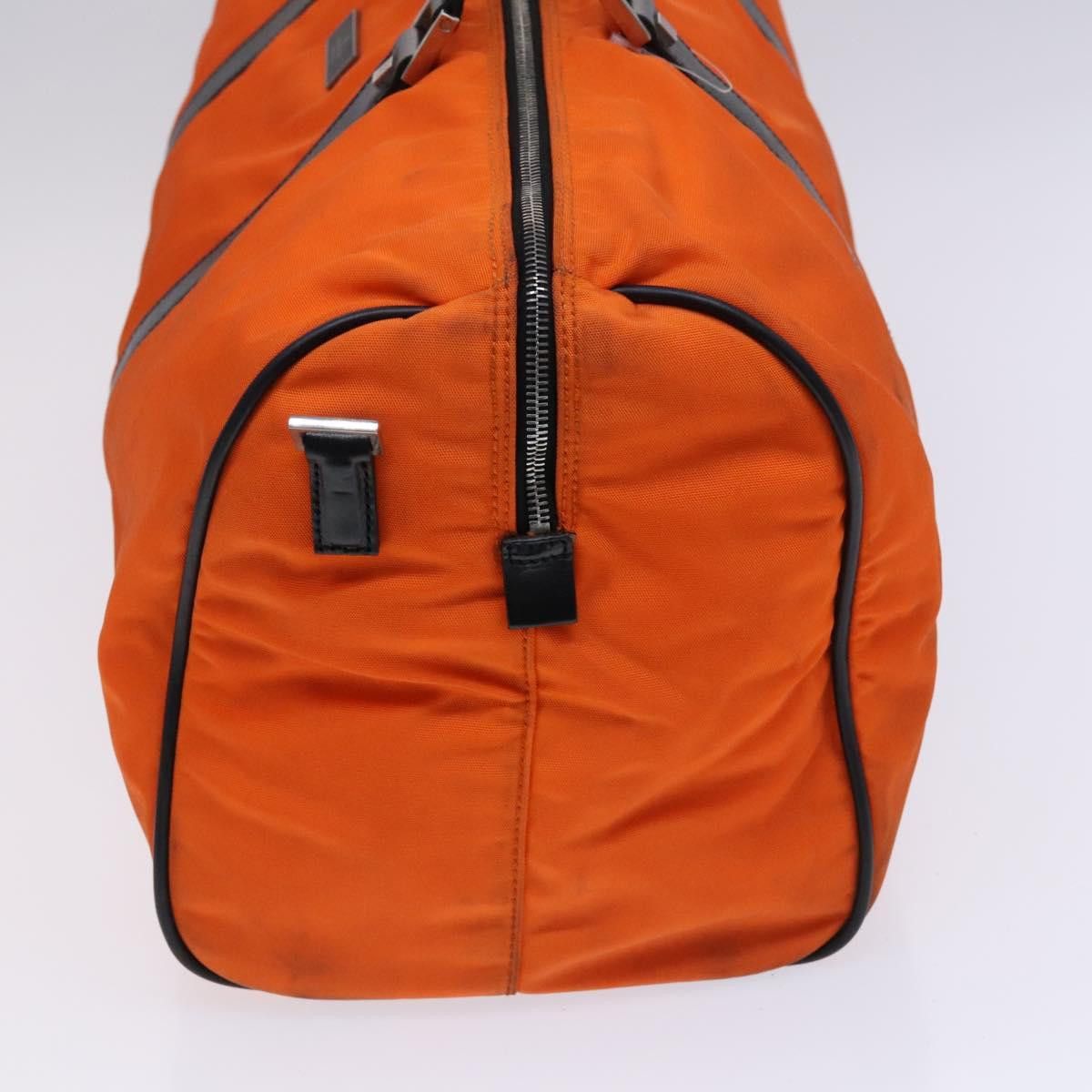 Gucci GUCCI Boston Bag Nylon Orange Black Size ONE SIZE - 4 Thumbnail