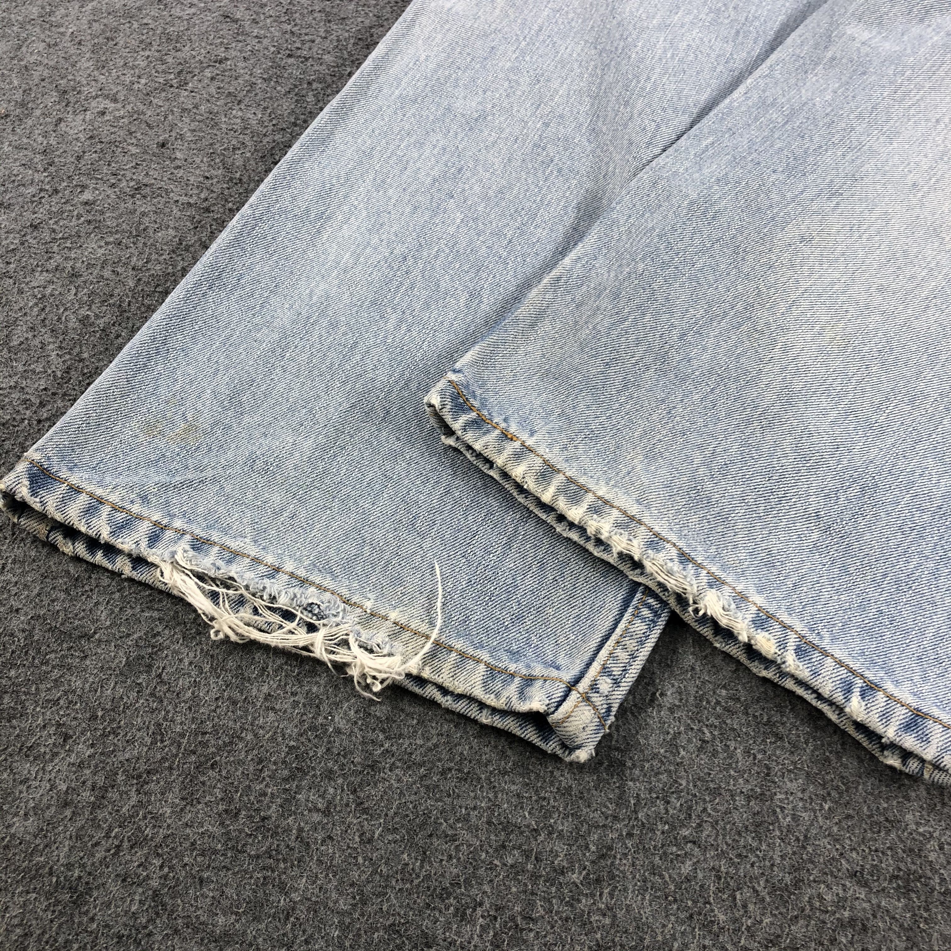 Levi's Vintage Light Wash Levis 505 Jeans-J1688 Size US 42 / EU 58 - 5 Thumbnail