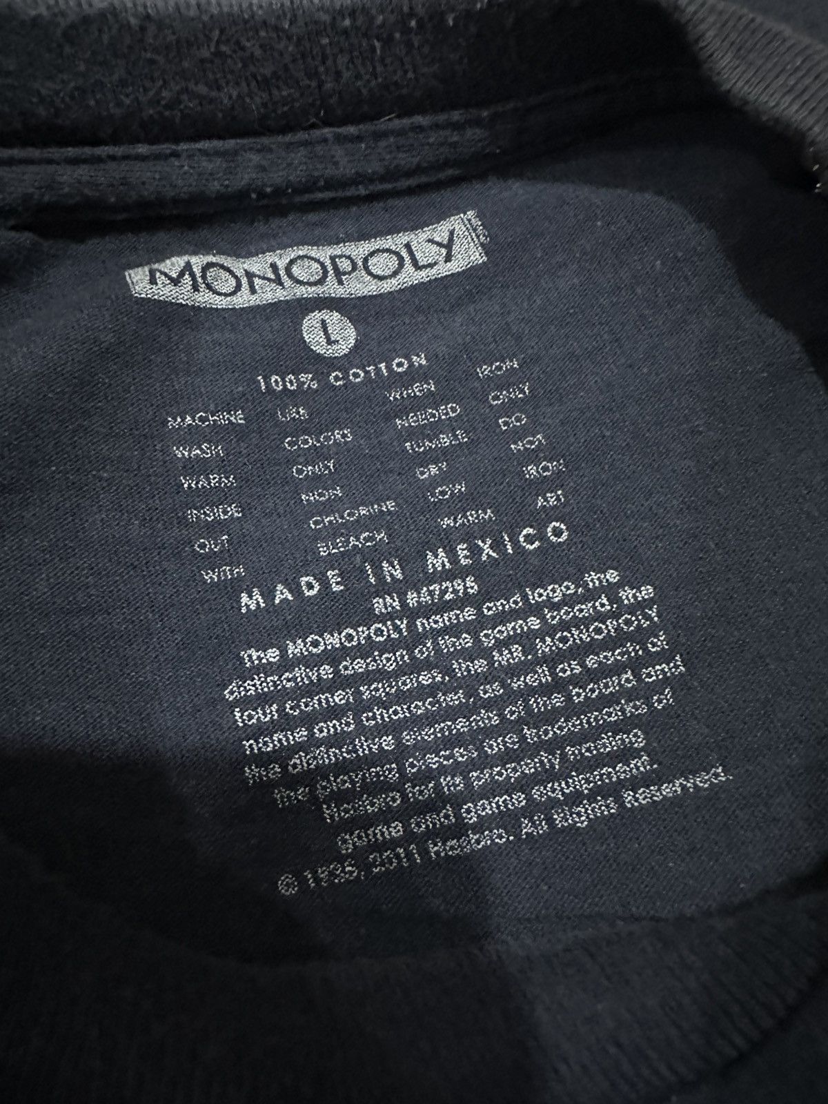 Vintage Monopoly x Tshirt x Vintage x Rare Item Size US L / EU 52-54 / 3 - 5 Thumbnail