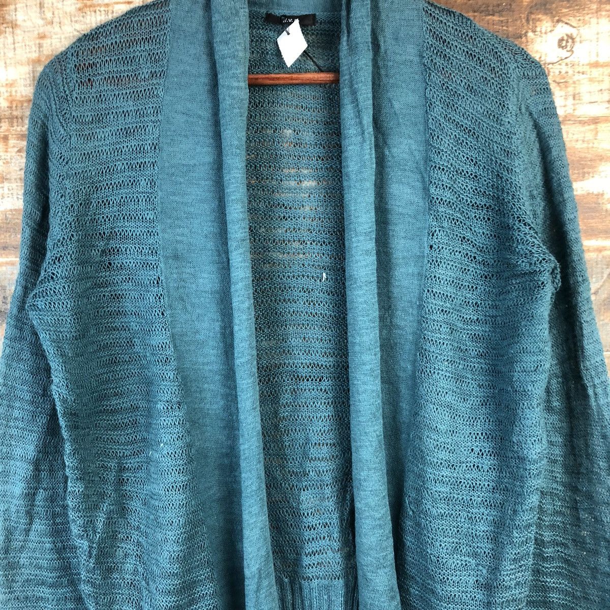Vintage DL D.V.N Green vintage Cardigan Knitwear #C574 Size US L / EU 52-54 / 3 - 5 Thumbnail