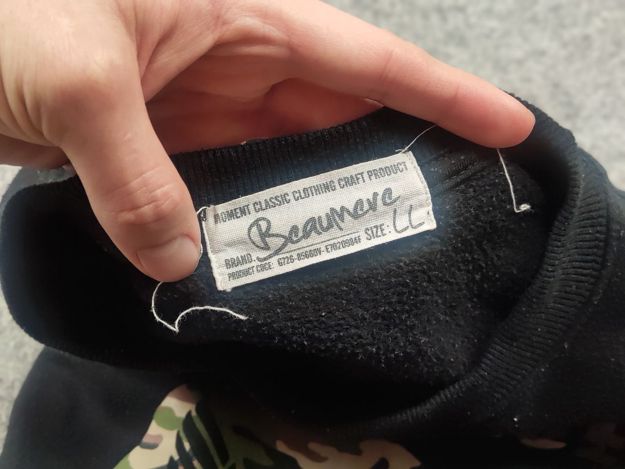 Beaumere Vintage Japan Beaumere US Air Force Langley Sweatshirt Size US L / EU 52-54 / 3 - 10 Thumbnail