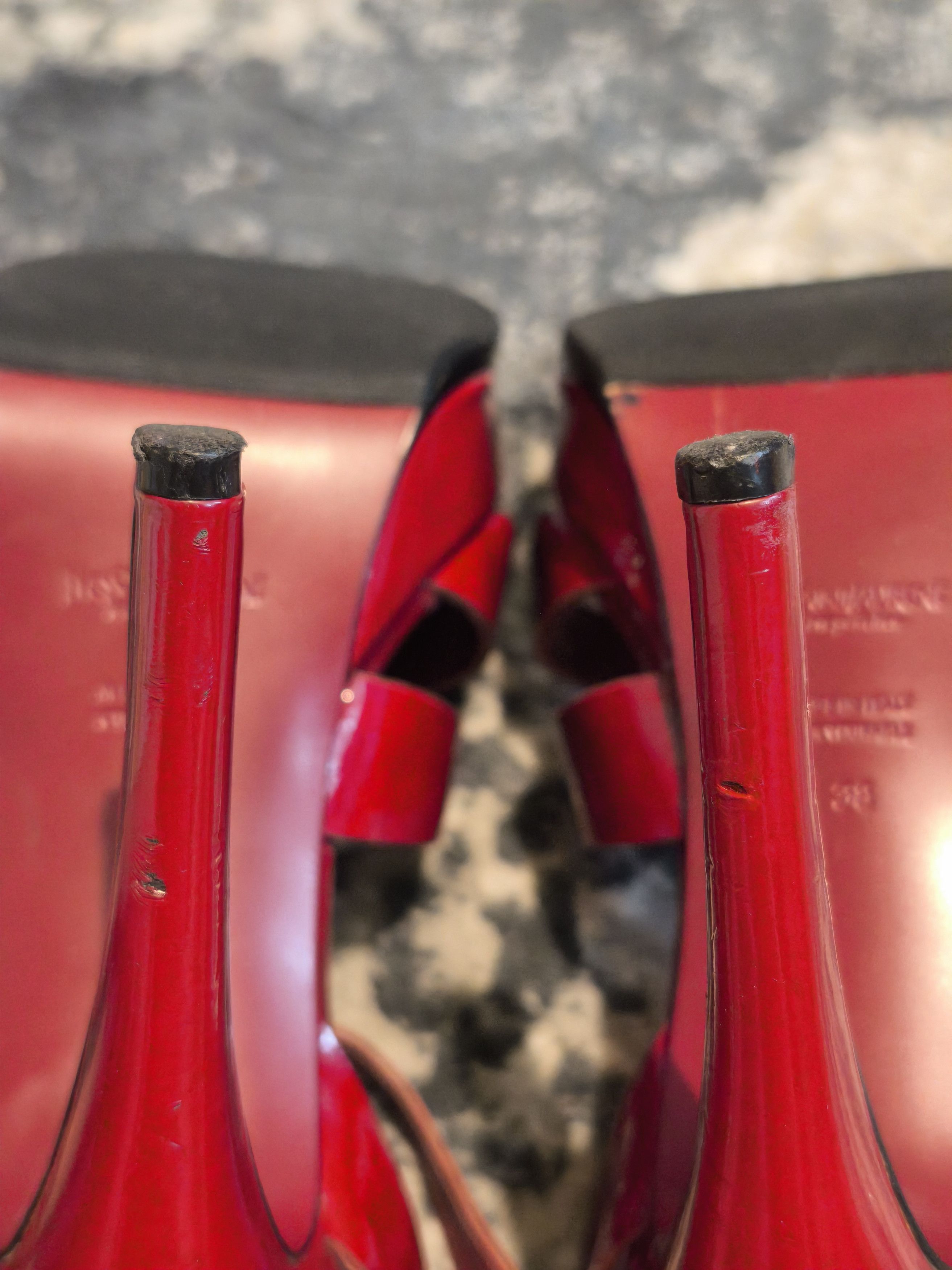 Yves Saint Laurent YSL Tribute high heel 100 leather made in italy Size US 8 / IT 38 - 6 Thumbnail