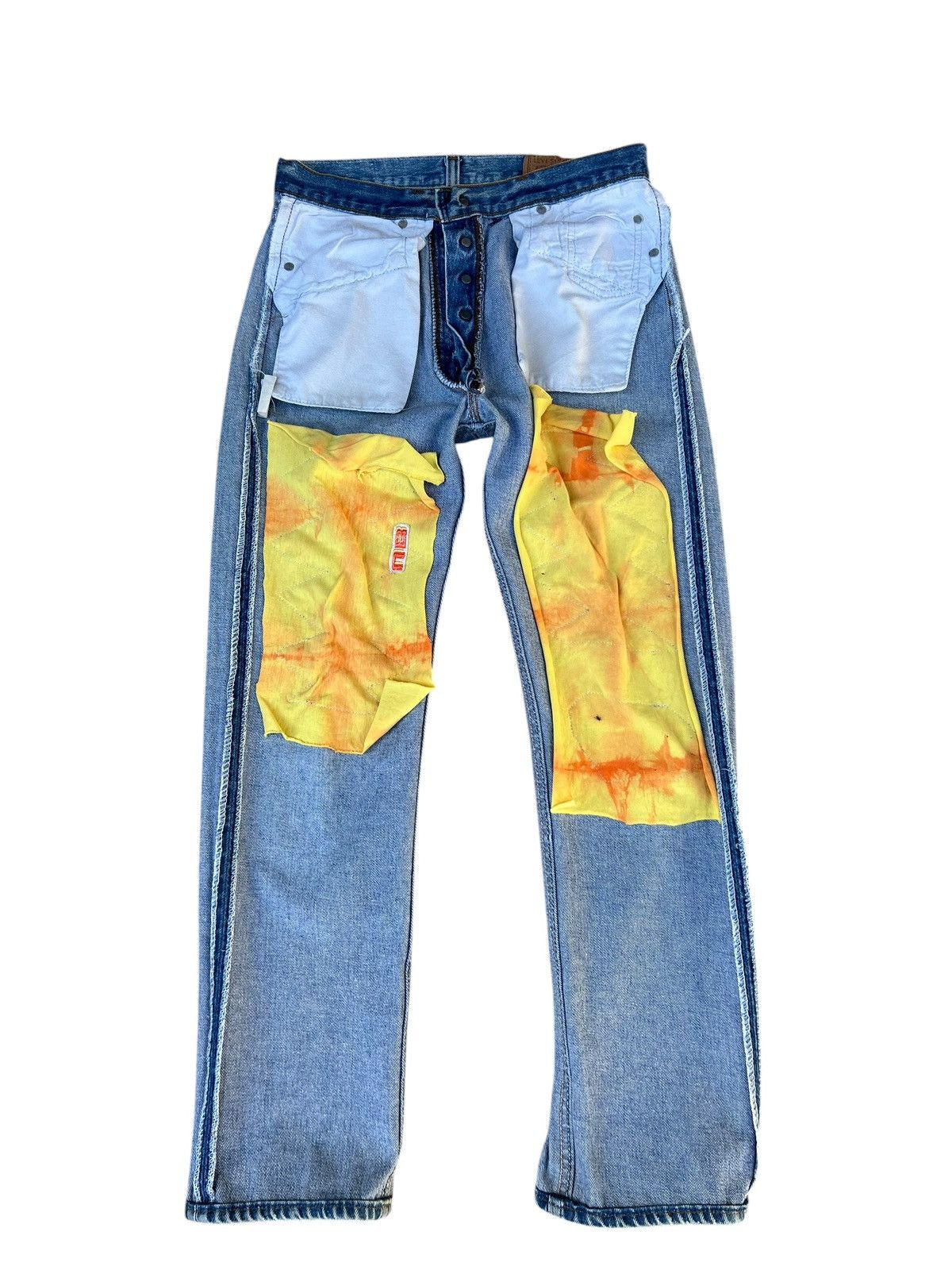 Levi's Vintage 80s Levi’s 501 Ripped Distressed Denim Jeans Size US 30 / EU 46 - 23 Thumbnail