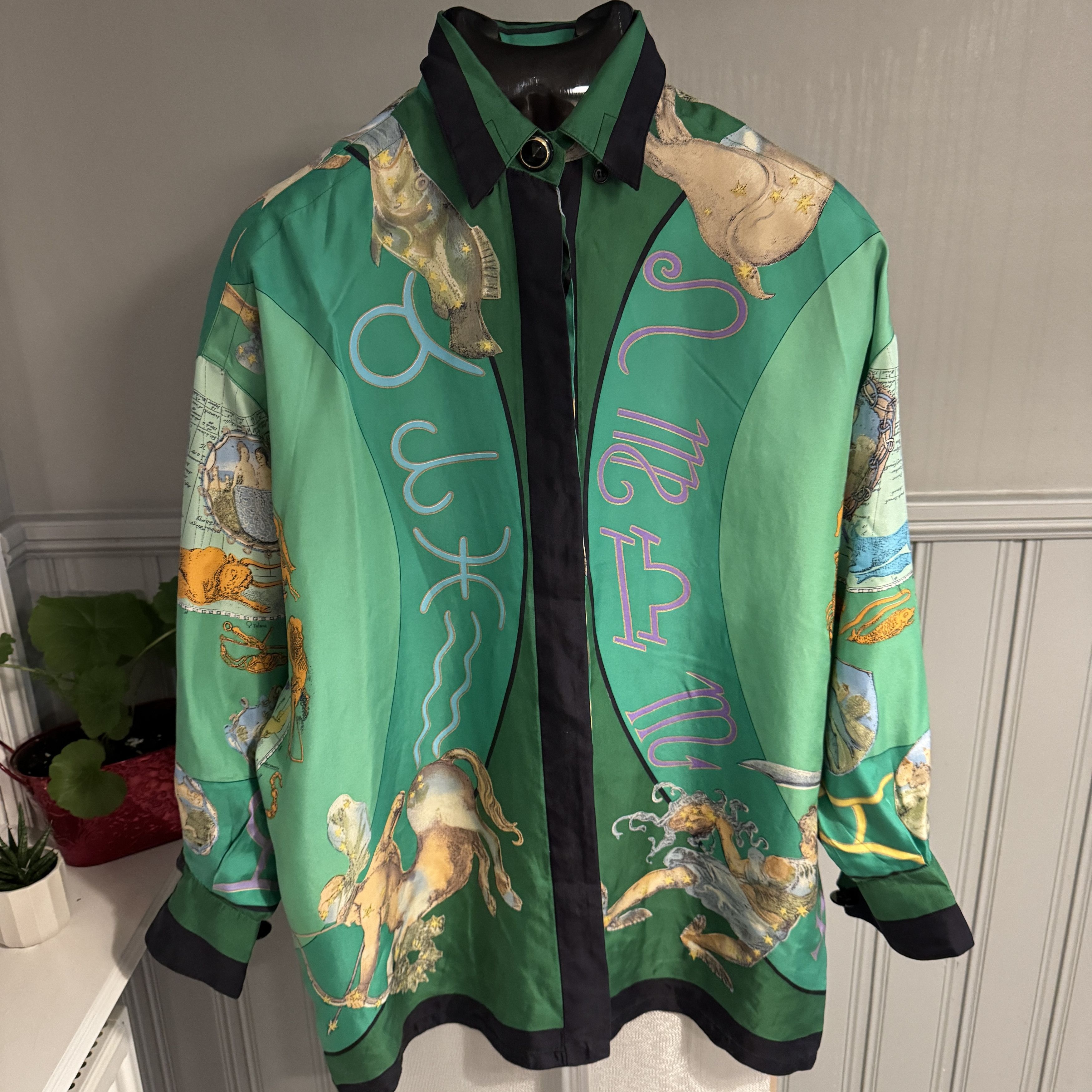 Versace Gianni Versace Silk Shirt Size US XL / EU 56 / 4 - 1 Thumbnail