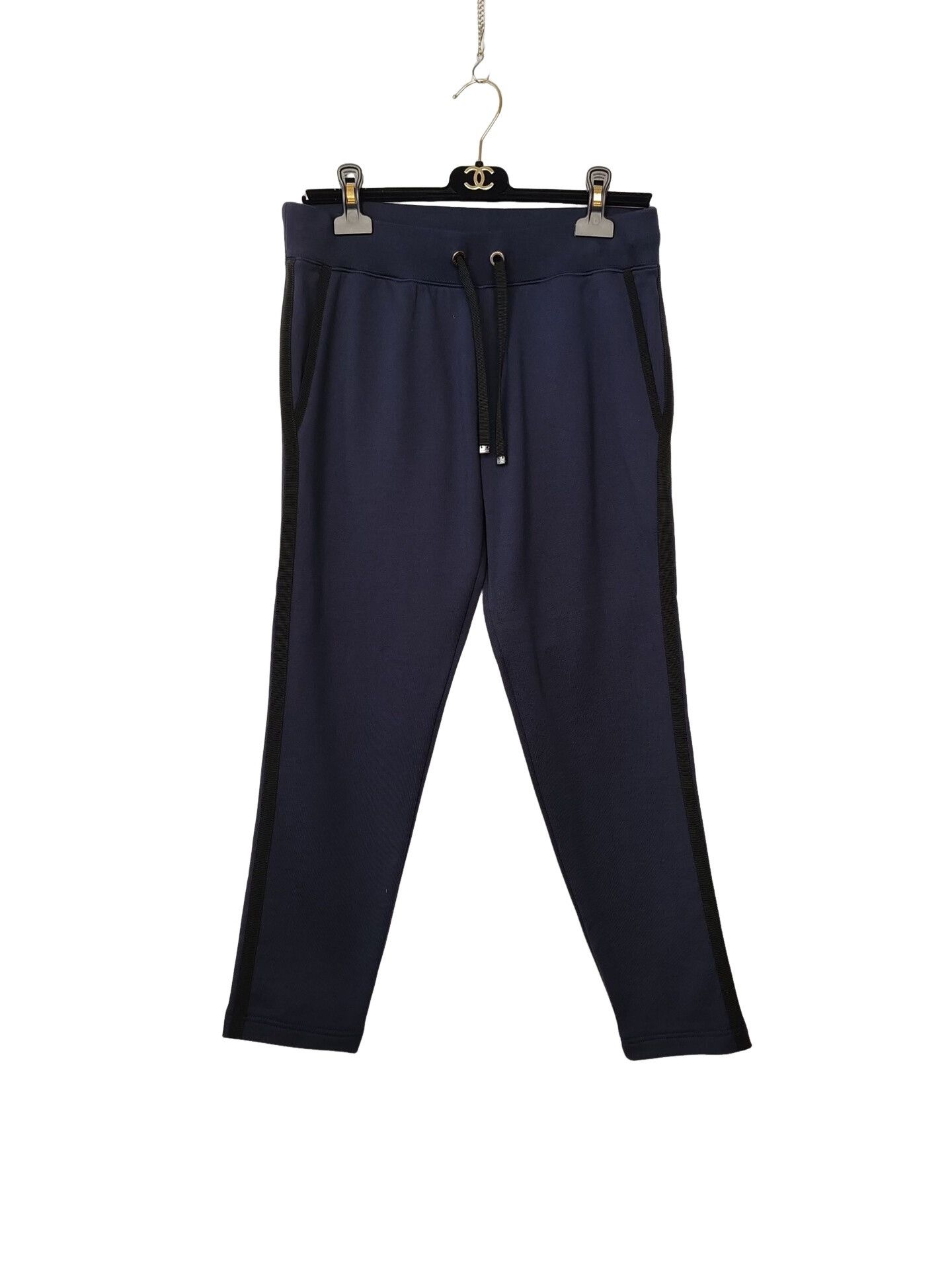 Moncler Moncler Navy Logo Sweatpants Size XS Size US 28 / EU 44 - 1 Thumbnail