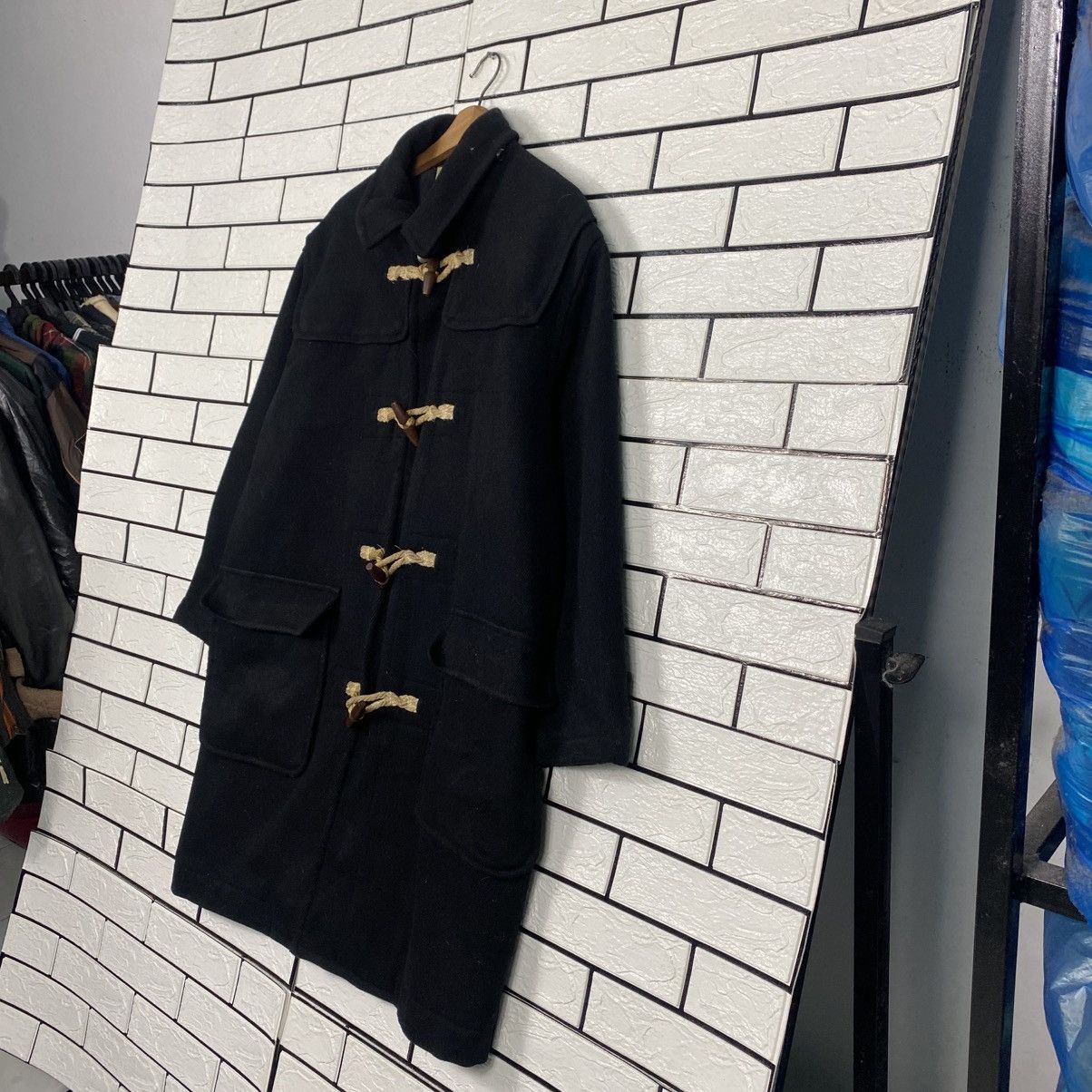 Issey Miyake 📌Vintage Wool Duffle Jacket Hook Mr Junko Japan Size US M / EU 48-50 / 2 - 3 Thumbnail
