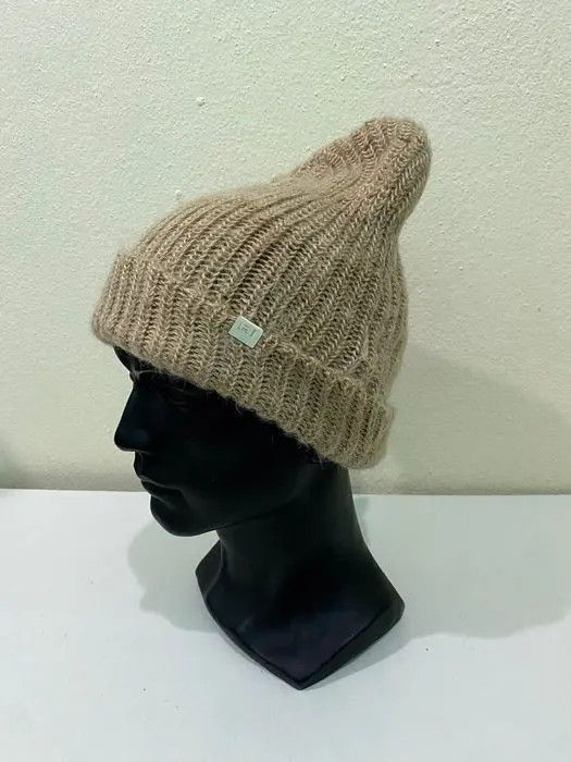 Vintage Made In USA Plain Beanie Hat Size ONE SIZE - 3 Thumbnail