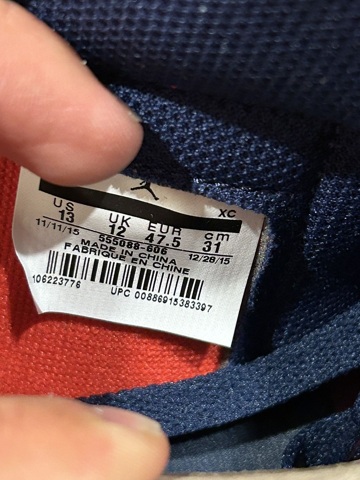 Jordan Brand Jordan 1 Retro David Letterman Size US 13 / EU 46 - 8 Thumbnail