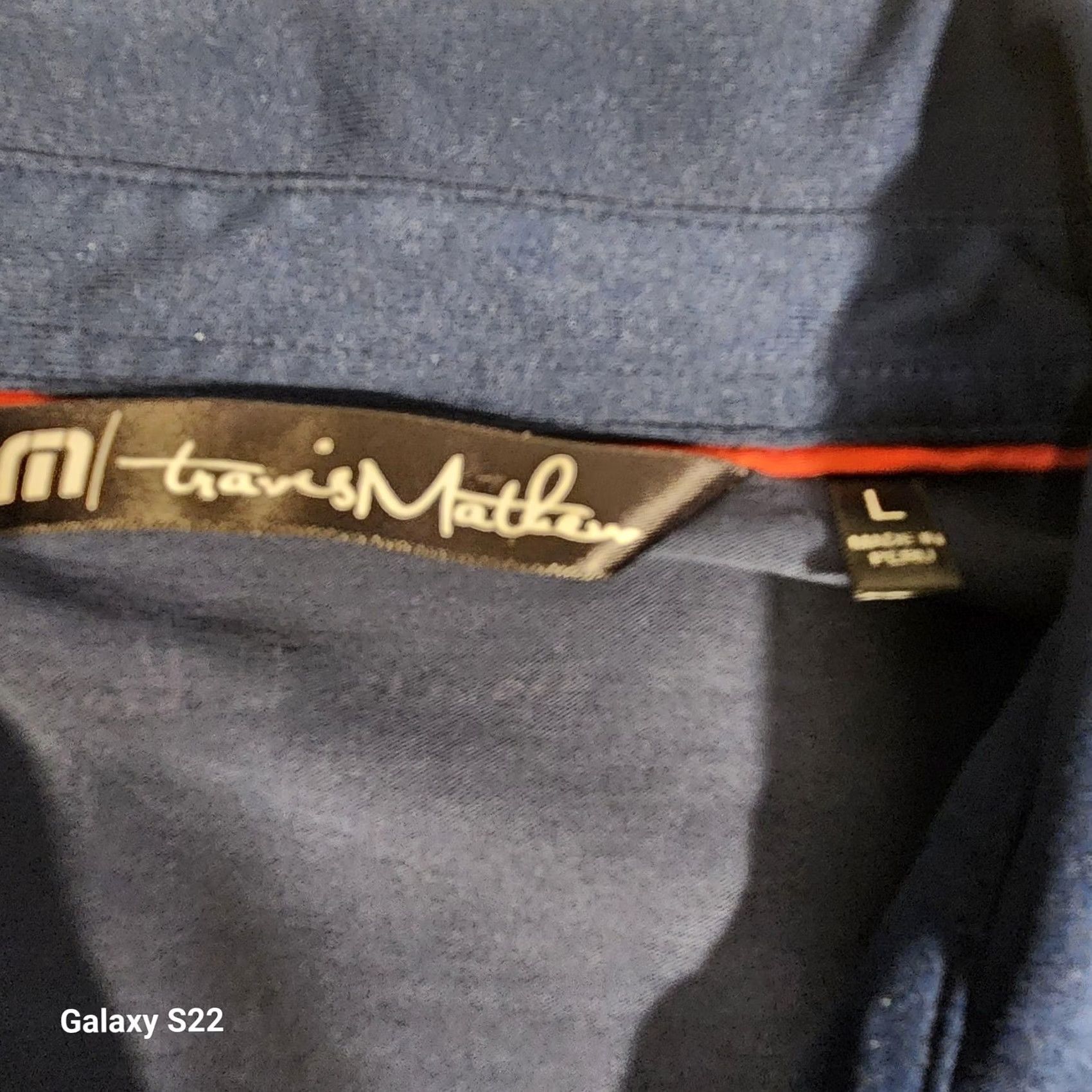 TravisMathew Travis Mathew Polo Shirt Mens L Navy Poppy Hills Pebble Beach Golf Pima Size US L / EU 52-54 / 3 - 4 Thumbnail