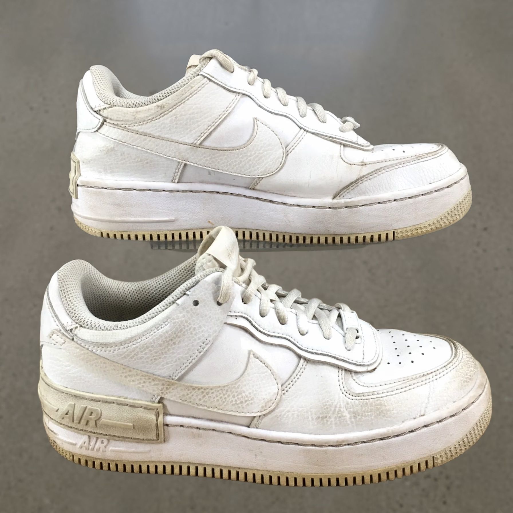 Nike Nike Air Force 1 Shadow Sneakers Womens 9 White Lace Up Low Top Shoes Size M / US 6-8 / IT 42-44 - 1 Thumbnail