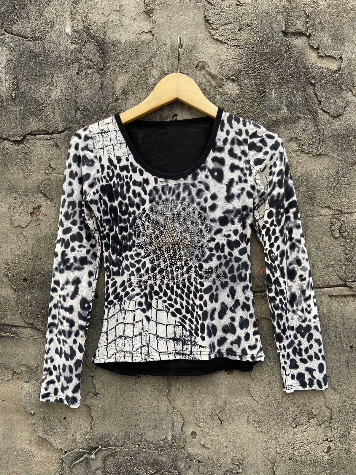 Beauty Beast × If Six Was Nine × Japanese Brand 2000s leopad women blouses Size S / US 4 / IT 40 - 1 Thumbnail