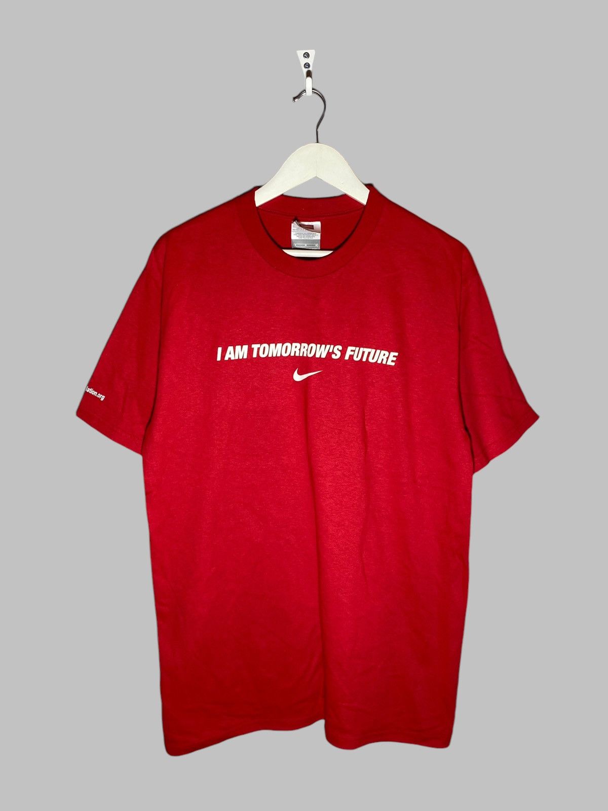 Nike Vintage Nike Roger Federer Central Swoosh T-shirt Size US M / EU 48-50 / 2 - 1 Thumbnail