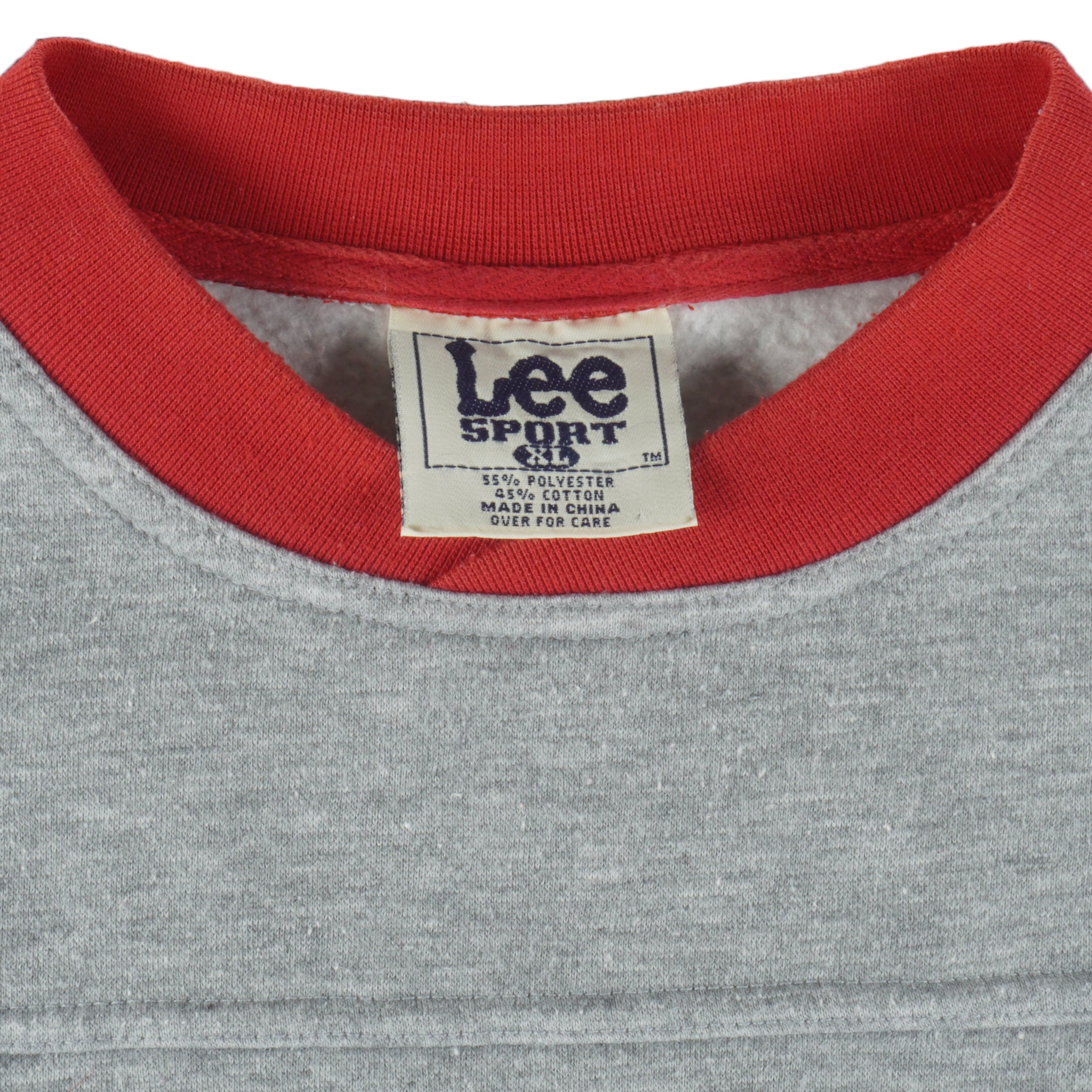 Lee NCAA - Wisconsin Badgers Embroidered Sweatshirt 1990s Size US XXL / EU 58 / 5 - 4 Thumbnail