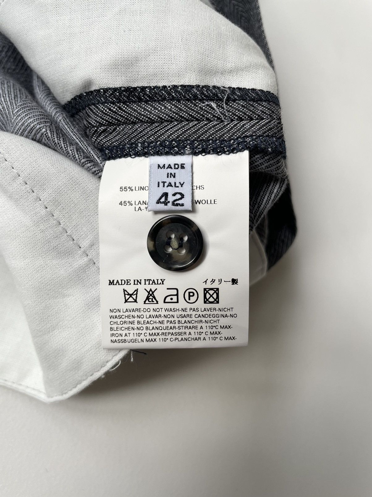 Maison Margiela S/S 05 Cut Out Waist Band Trousers Size 28" / US 6 / IT 42 - 10 Thumbnail