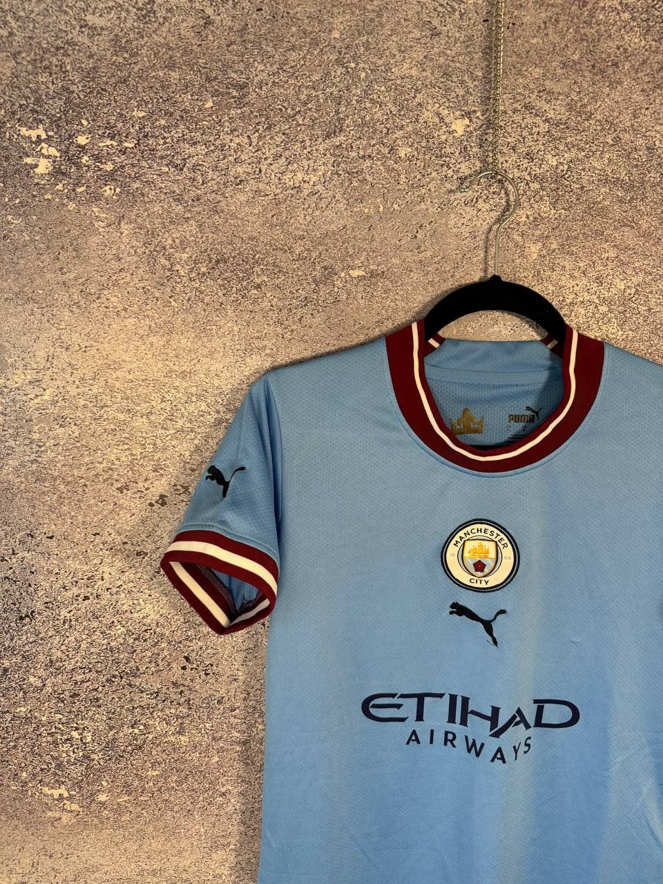 Puma Woman's Vintage Manchester City 2022/23 Puma Jersey Size US L / EU 52-54 / 3 - 2 Thumbnail