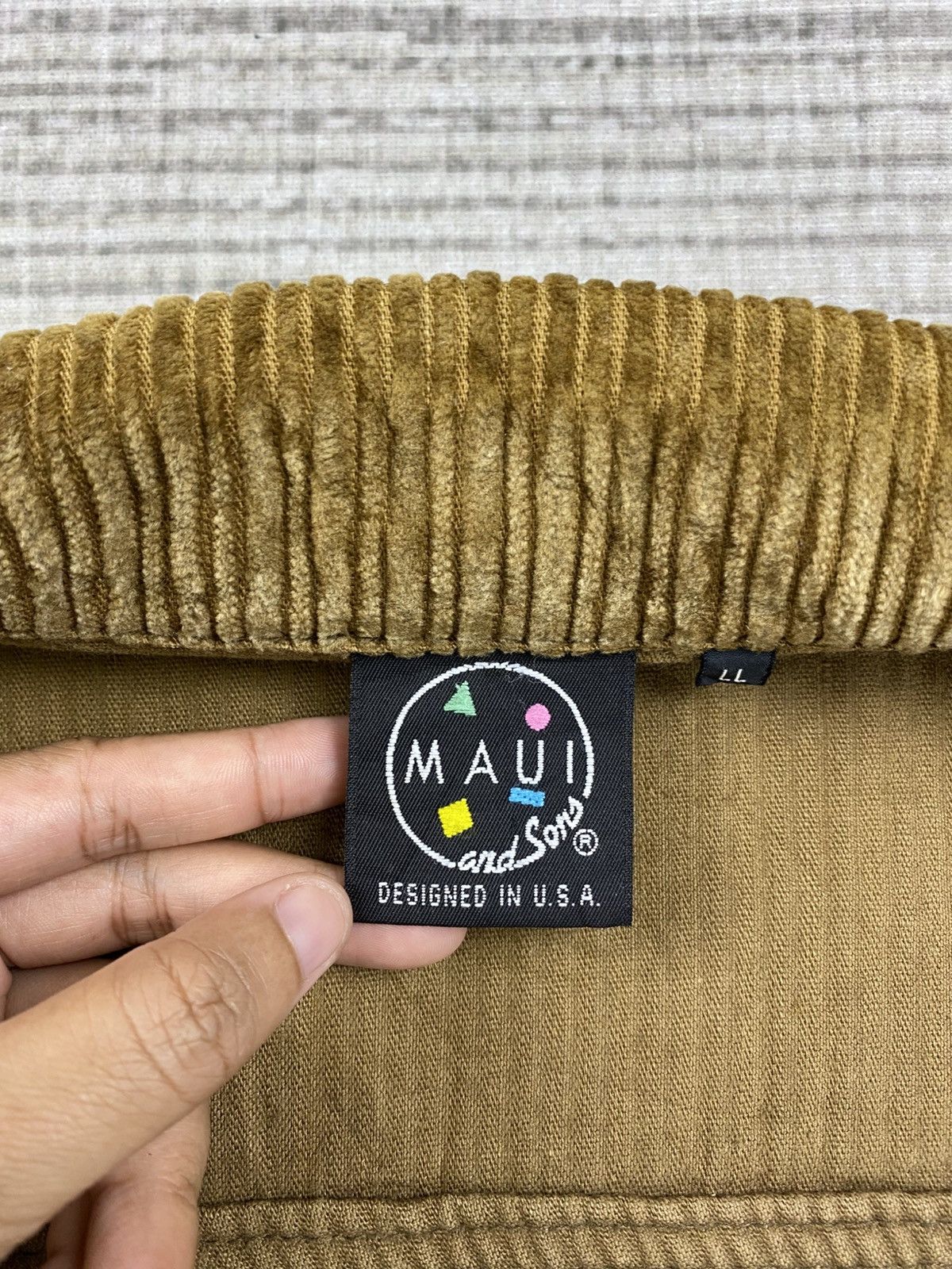 Maui and Sons × Vintage Vintage 90s Maui & Sons Made In Usa Corduroy Jacket Size US L / EU 52-54 / 3 - 10 Thumbnail