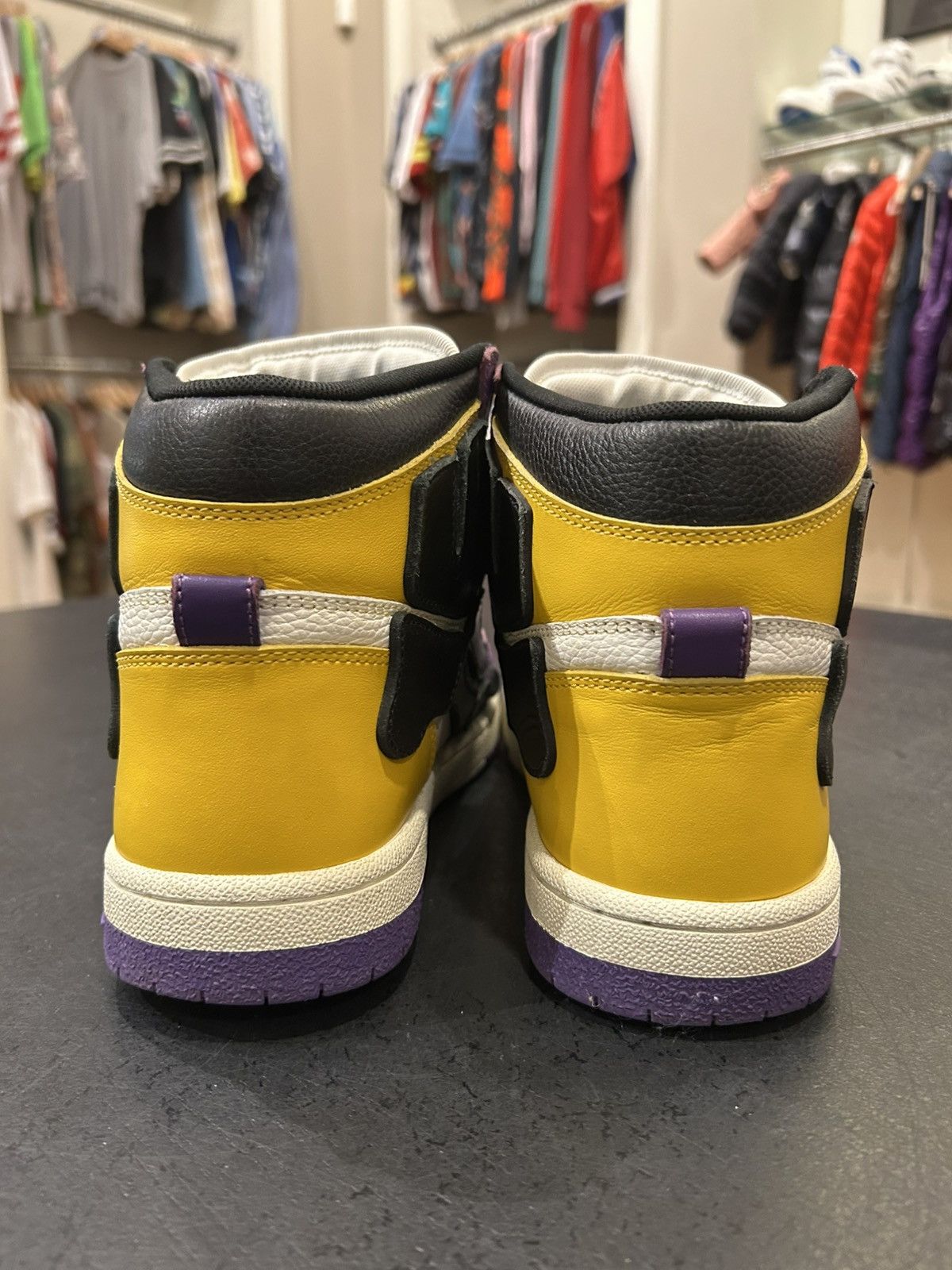 Amiri Amiri Bone High - Purple/Yellow Size US 9 / EU 42 - 5 Thumbnail