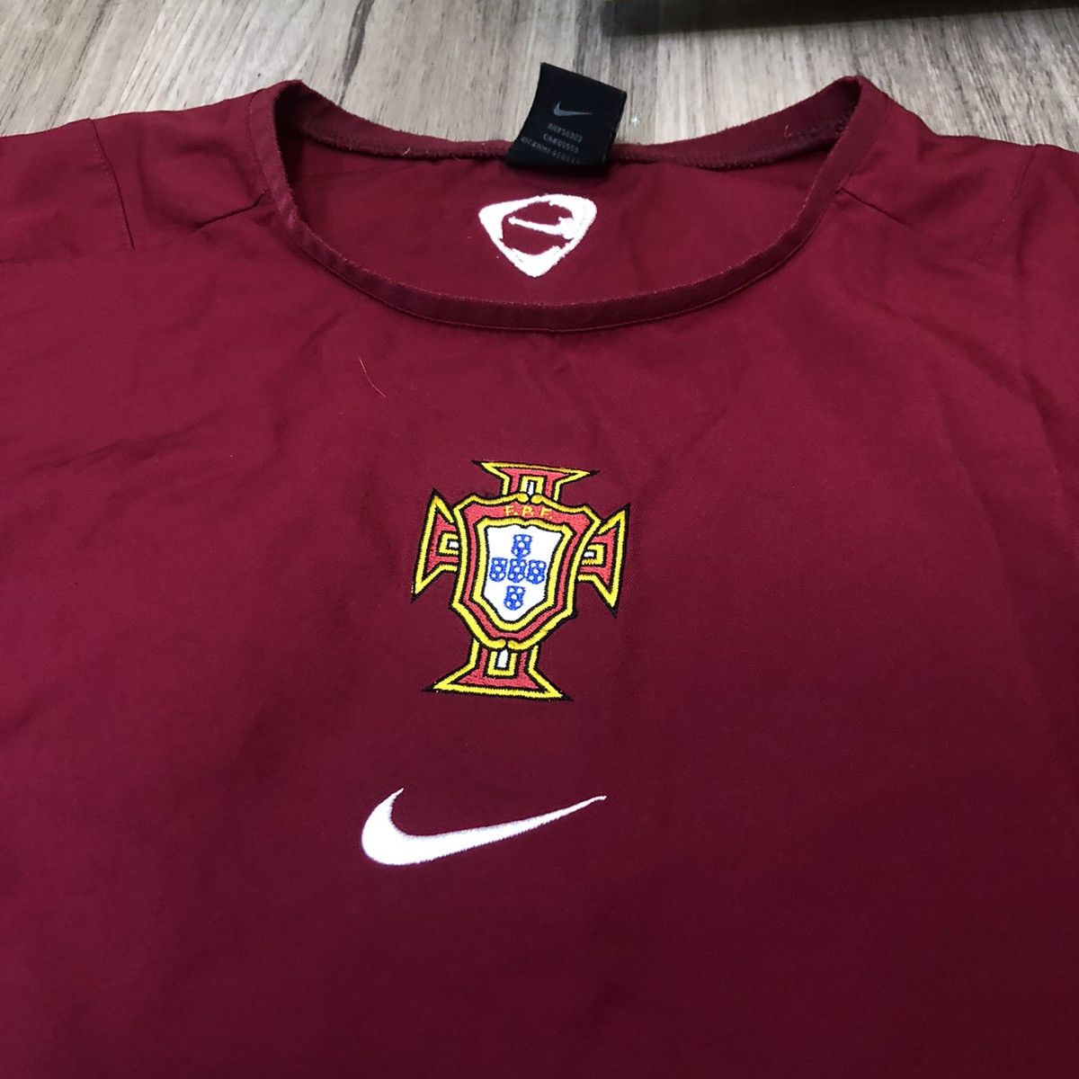 Nike Portugal World Cup 2002 training jersey Size US XL / EU 56 / 4 - 4 Thumbnail