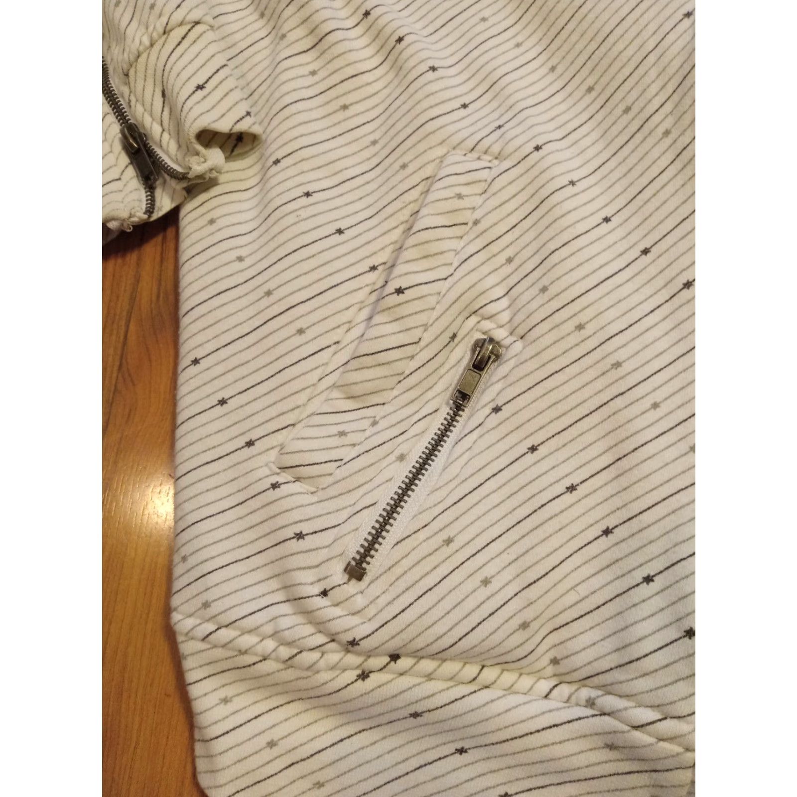 Hurley Hurley Hoodie Shirt Mens Regular M White Full Zip Zipper Hooded Pockets 42" Chest Outdoor Beach Walking Gym & Training Skater Vintage No Size US M / EU 48-50 / 2 - 4 Thumbnail