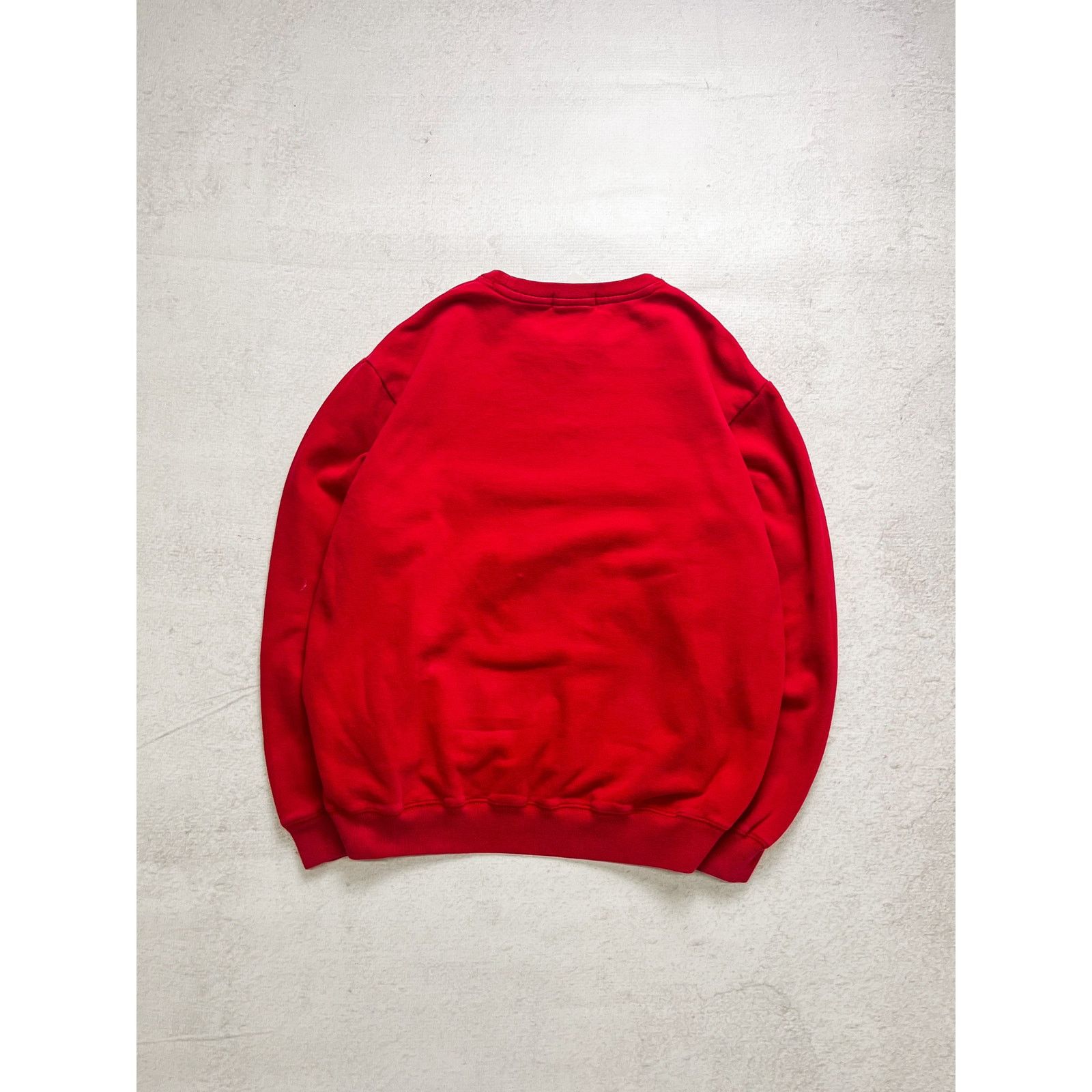 Nautica Vintage 00s Nautica Red Crewneck Sweatshirt - Women's Medium Size M / US 6-8 / IT 42-44 - 2 Thumbnail