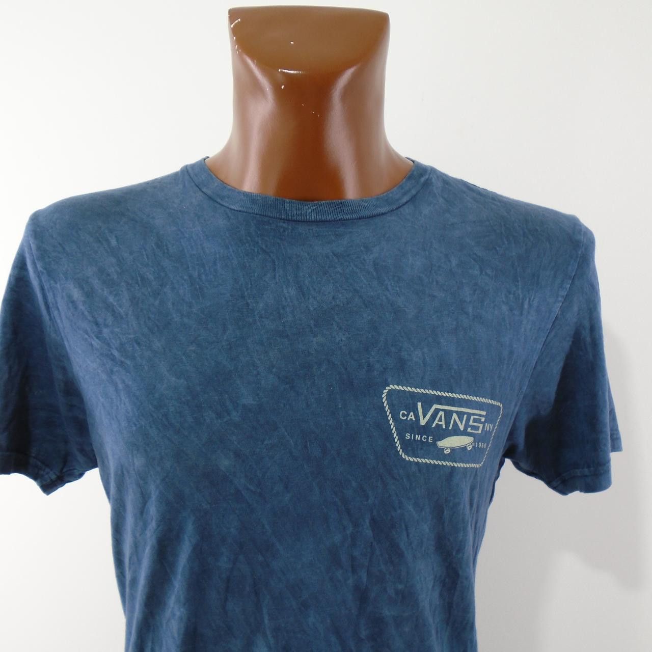 Vans Men's T-Shirt Vans. Dark blue. S. Used. Good Size US S / EU 44-46 / 1 - 6 Thumbnail