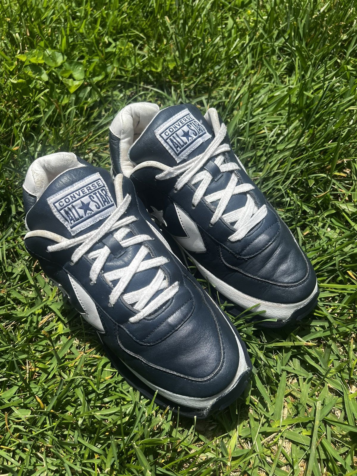 Converse RARE Vintage Converse 90s size 11 Mens All Star Runners Blue Size US 11 / EU 44 - 4 Thumbnail