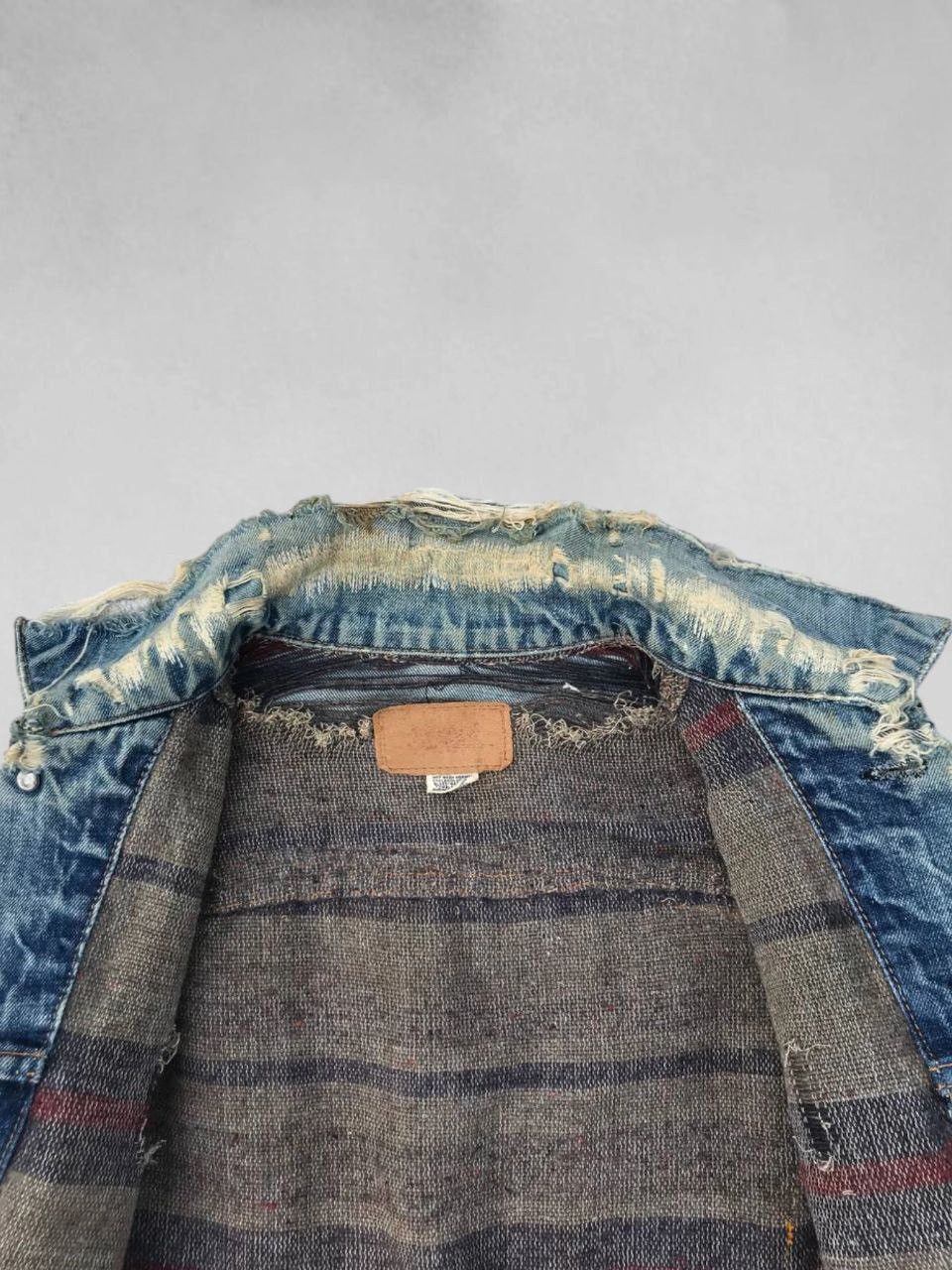 Levi's HOLY THRASH🔥 Vintage 60s/70s Levi’s Big E Blanket Lined Size US M / EU 48-50 / 2 - 19 Thumbnail